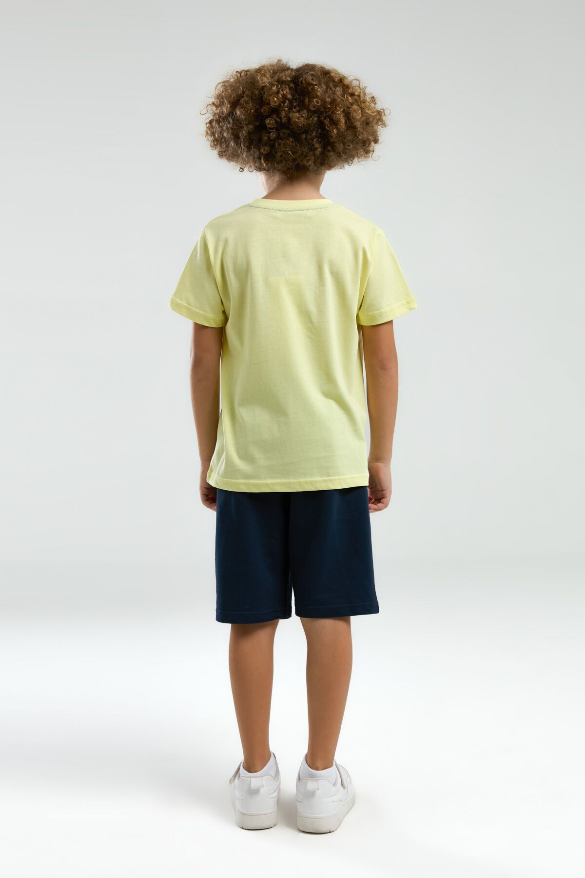 Arnetta-Boy's Yellow Bermuda Suit 5