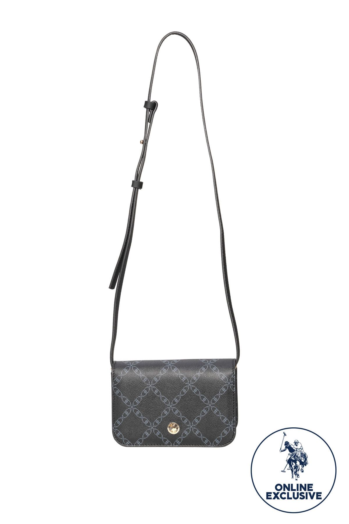 انحصاری کیف مسنجر زنانه مشکی Us8648 آنلاین U.S. Polo Assn.
