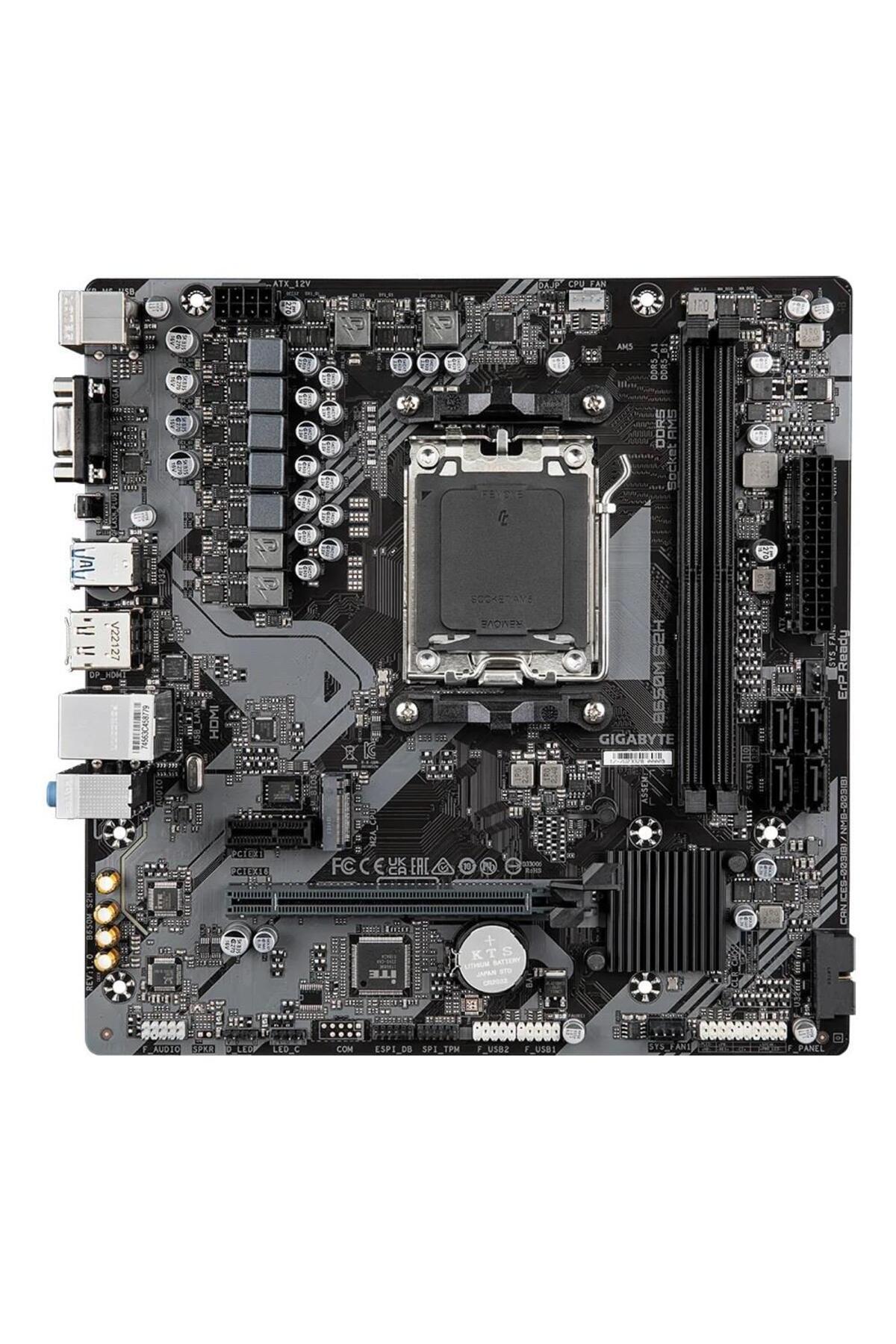 Gigabyte-B650m-s2h DDR5 HDMi DP PCIe 16x V4.0 AM5 Matx - PCB Motherboard 4