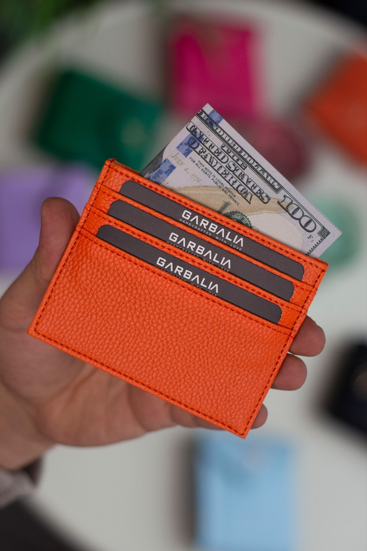 کیف پول مردانه و زنانه BABYLON FINE DESIGN DOUBLE WHAY یونیسکس CARD HOLDER Garbalia