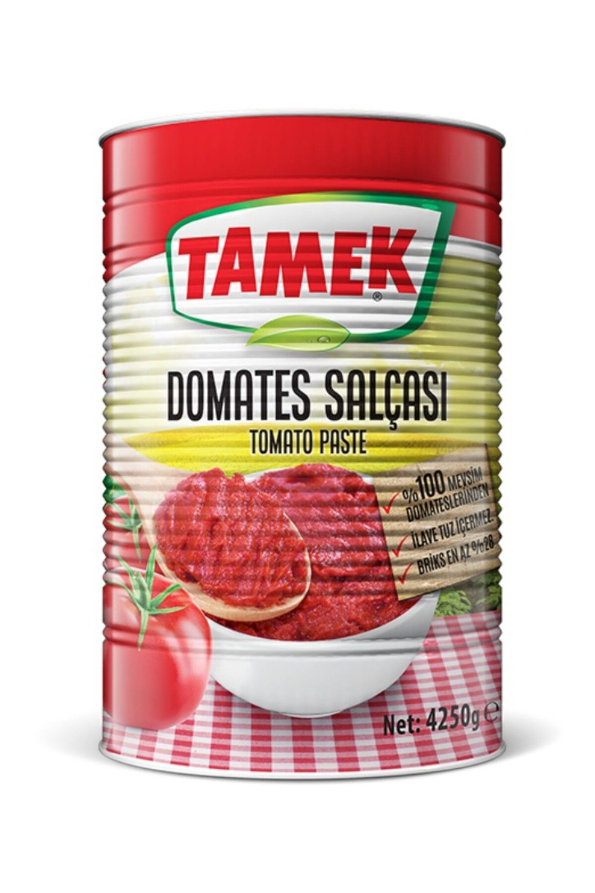 TAMEK Domates Salçası 4250gr