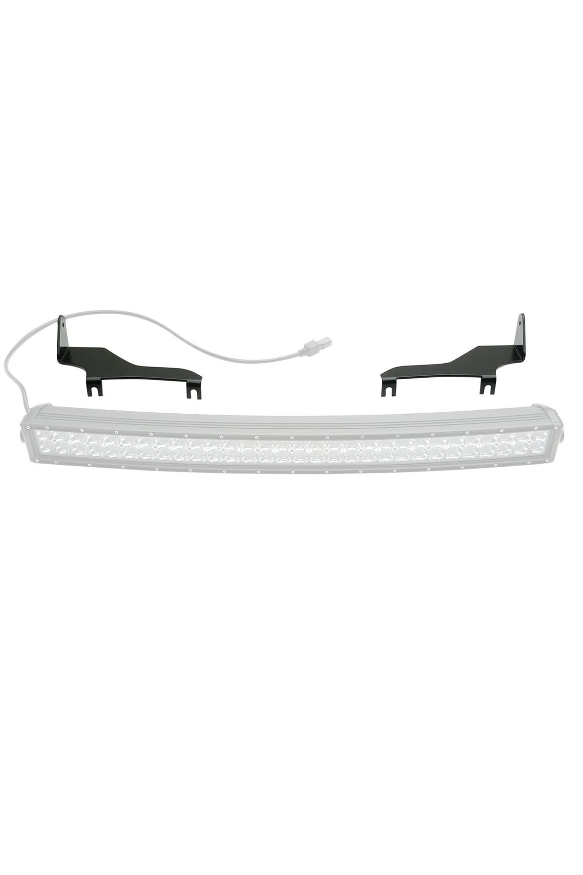 American Off Road-Ford F150 Raptor 17-20 Front Bumper 40" Light Bar Brackets 2
