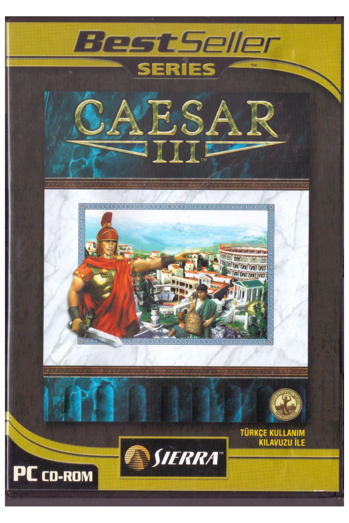 SİERRA Caesar III PC CD-ROM