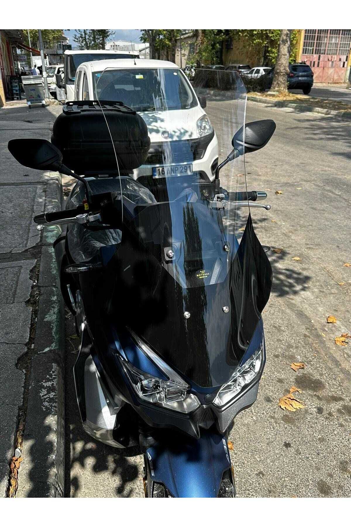 RKS Blade 250 -350  Siperlik Ön Cam 2023-2025 Model 65cm Şeffaf Renkli 4mm ORTA BOYLU CAM
