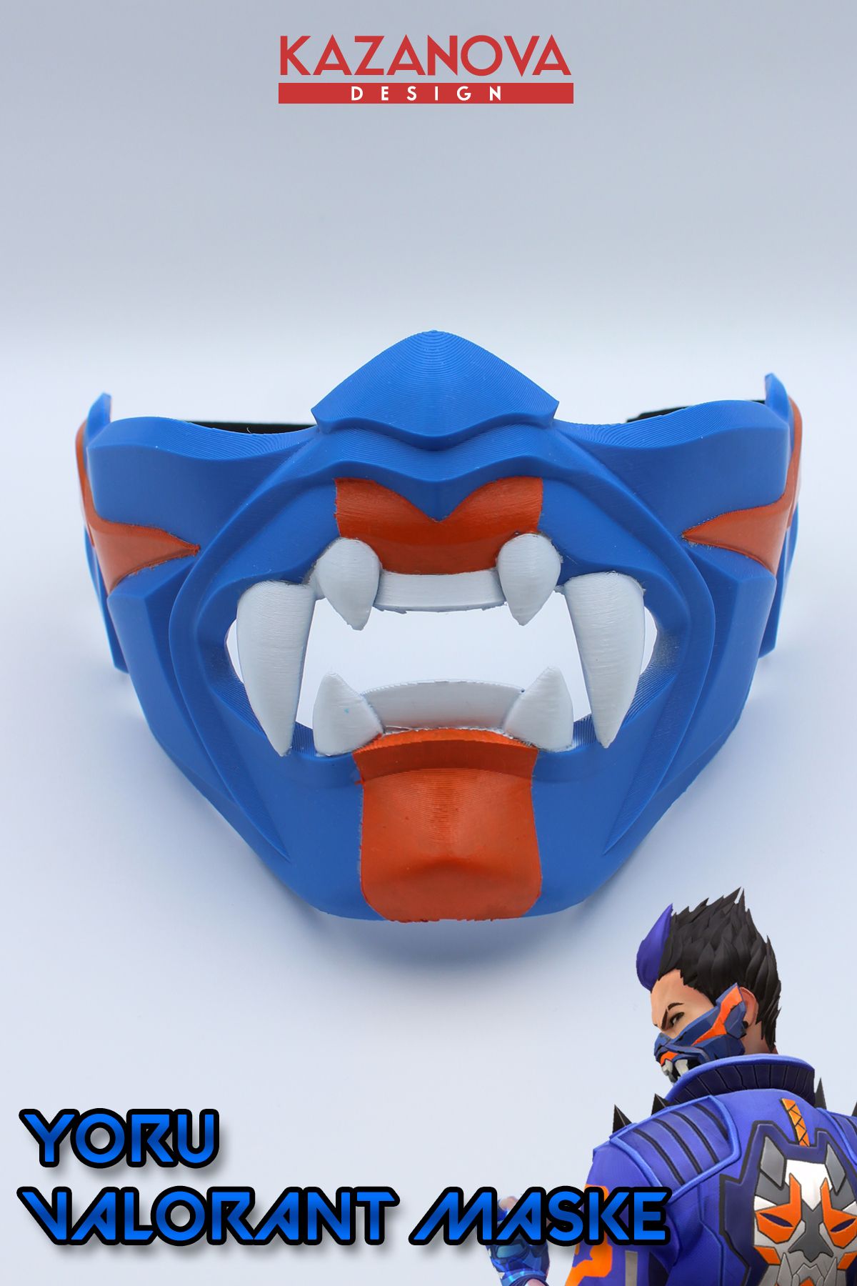 Kazanova Design-Valorant Yoru Mask 2