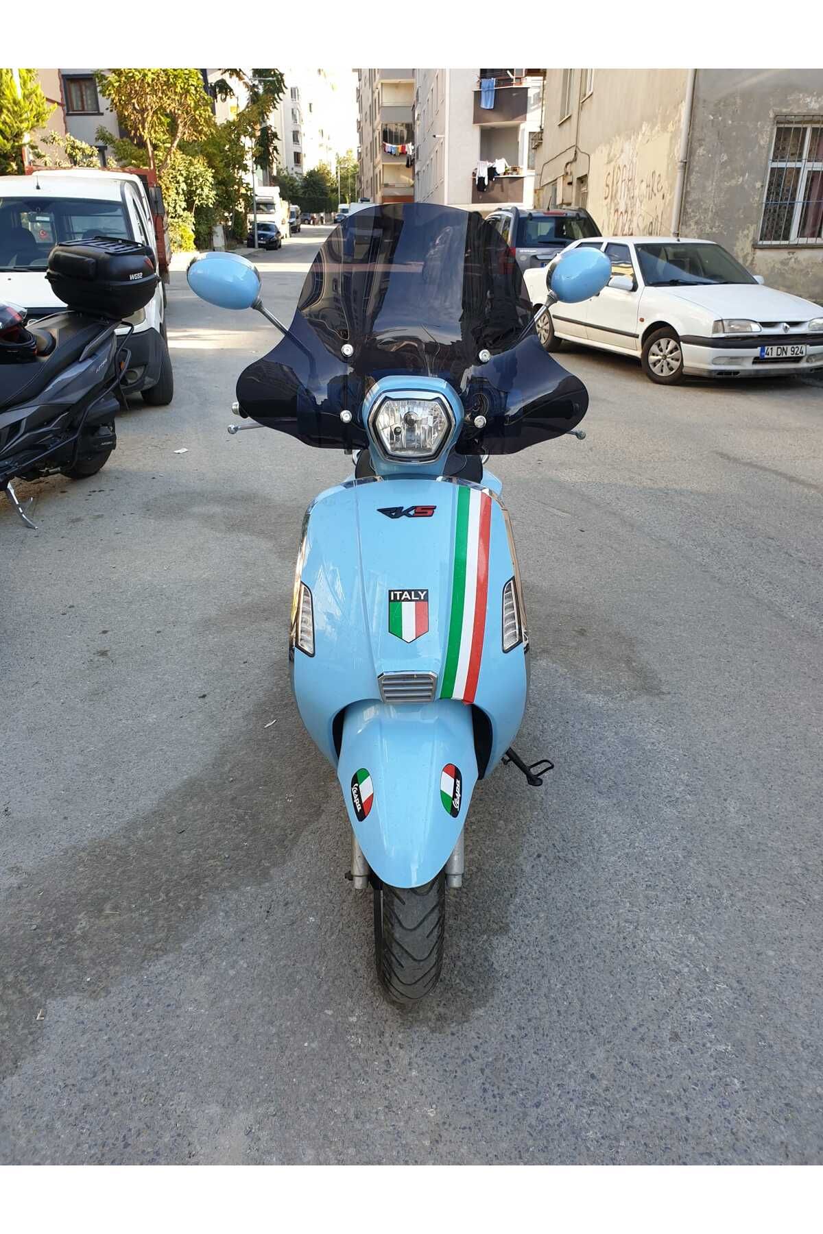 RKS Bitter Siperlik Ön Cam 2022-2025 Model 43cm siyah Renkli 4mm APARAT GÖNDERİLMEYECEK