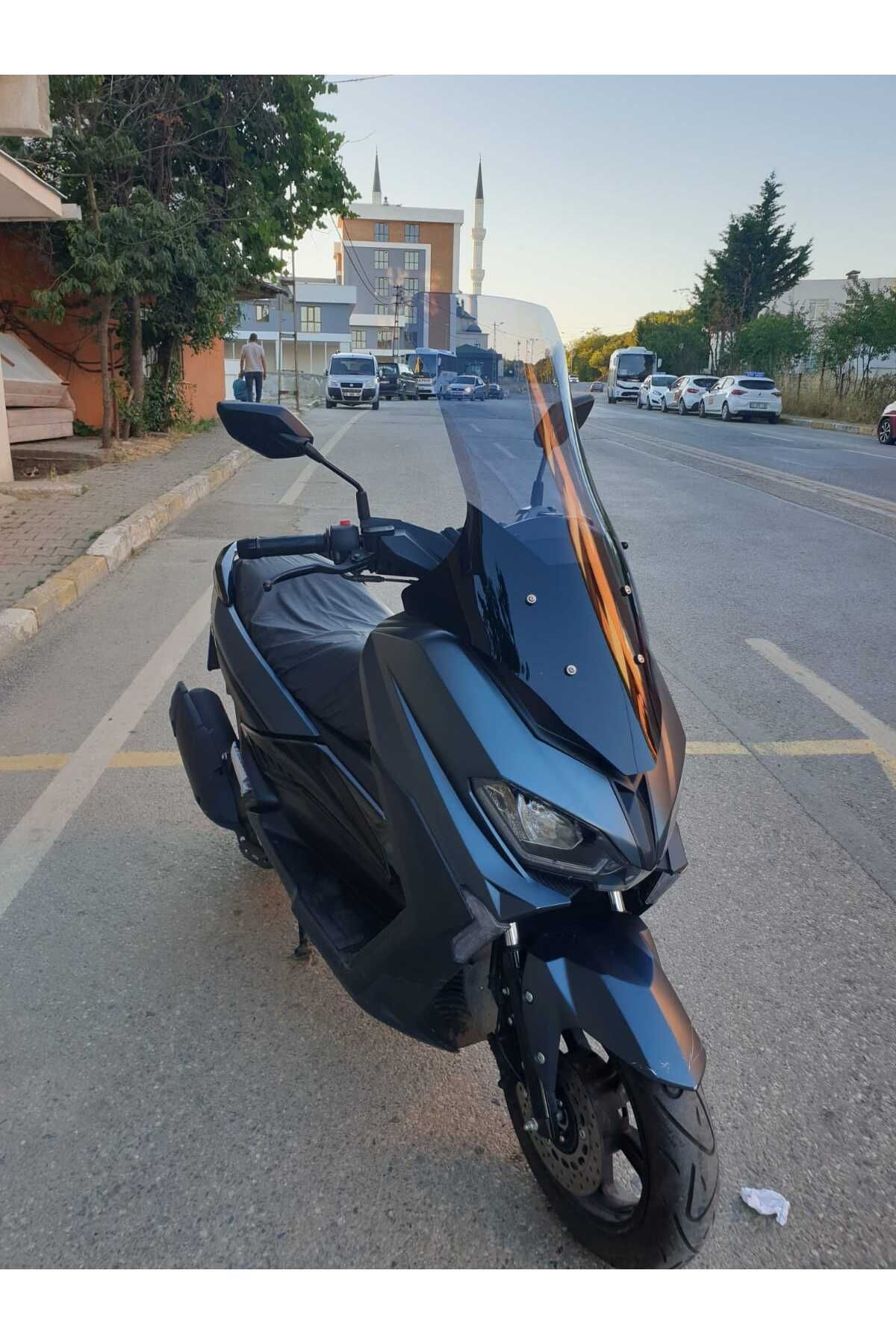 RKS Grace 202 Siperlik Ön Cam 2022-2025 Model 78cm Füme Renkli 4mm UZUN CAM