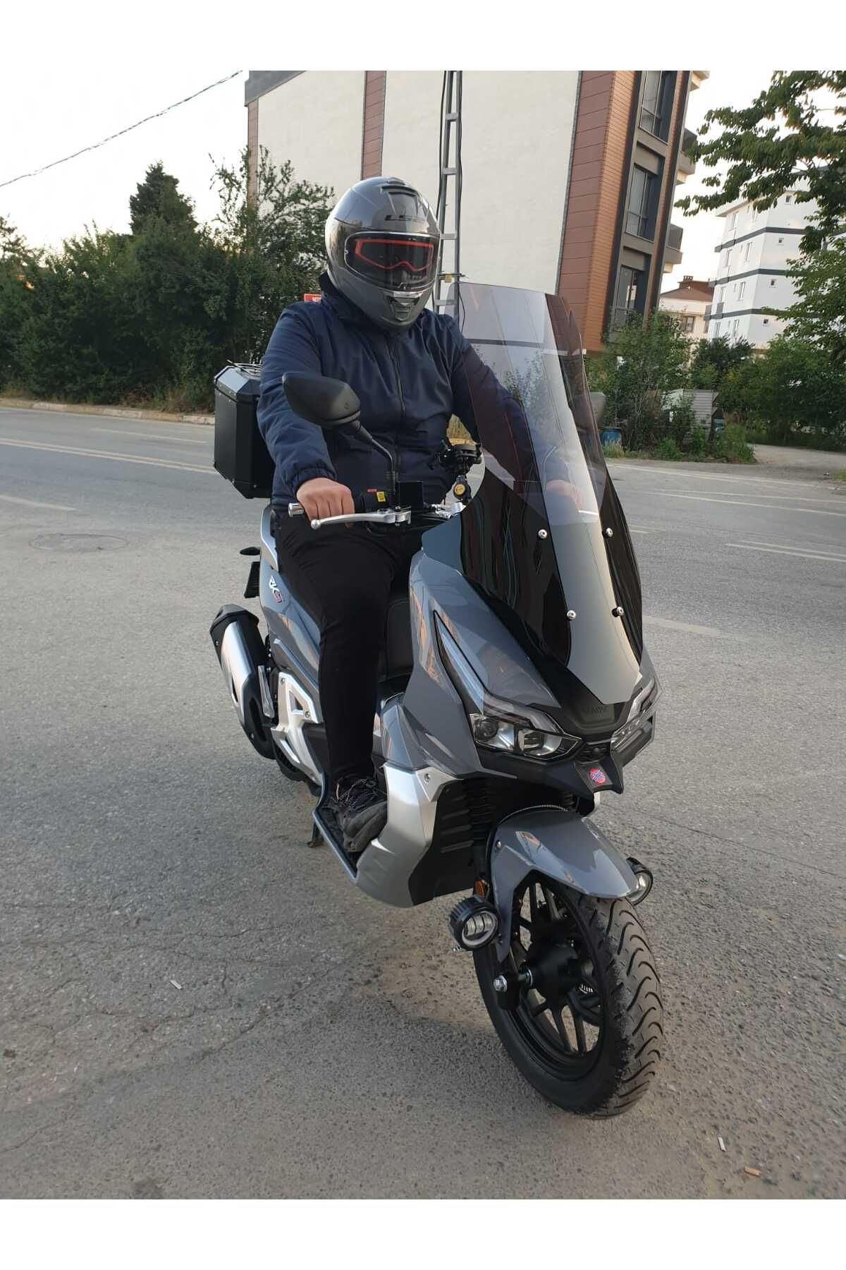 RKS Freccia 150 Siperlik Ön Cam 2022-2025 Model 78cm Füme Renkli 4mm UZUN CAM