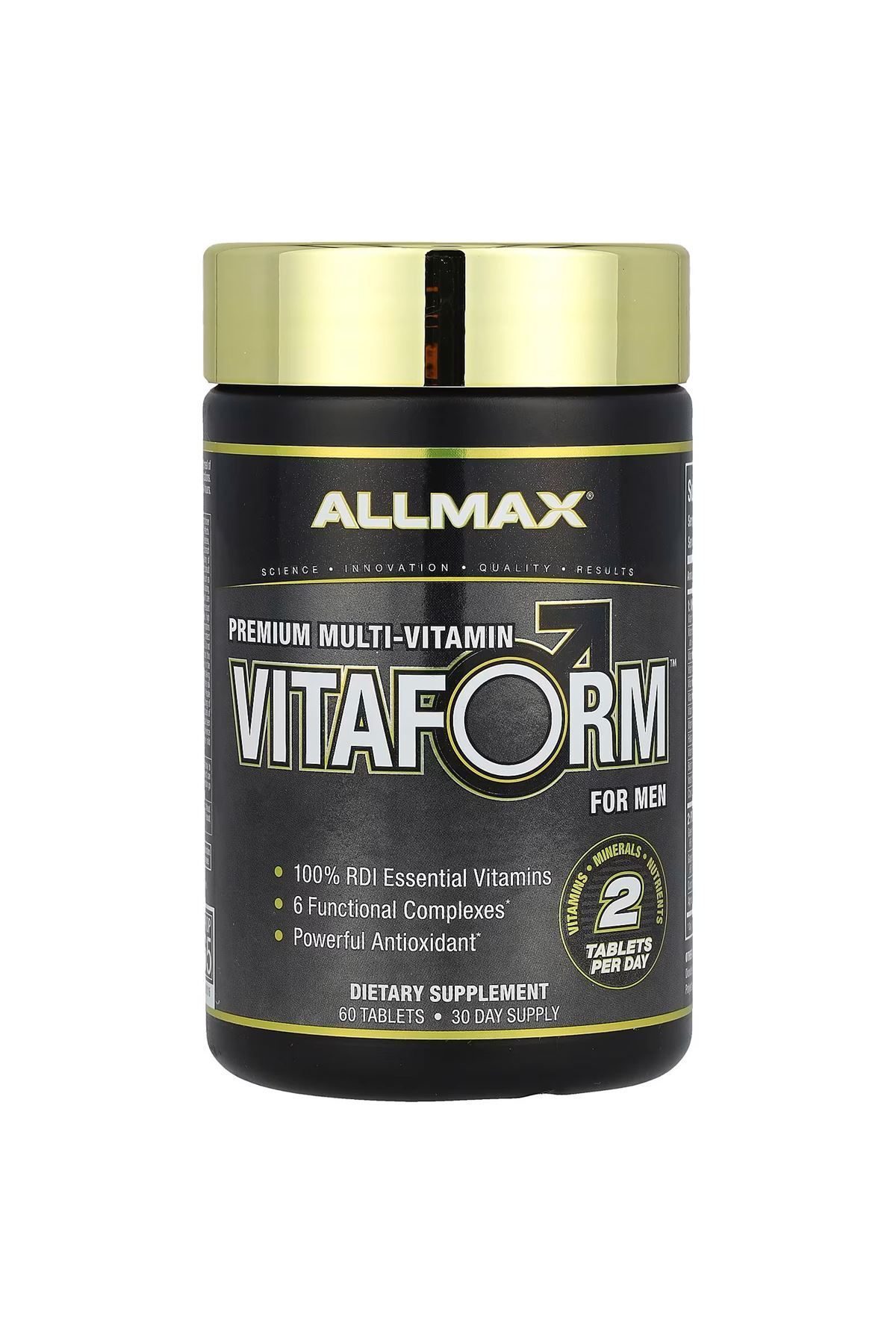 ALLMAX , Vitaform, Erkekler Için Premium Multi-vitamin, 60 Tablet