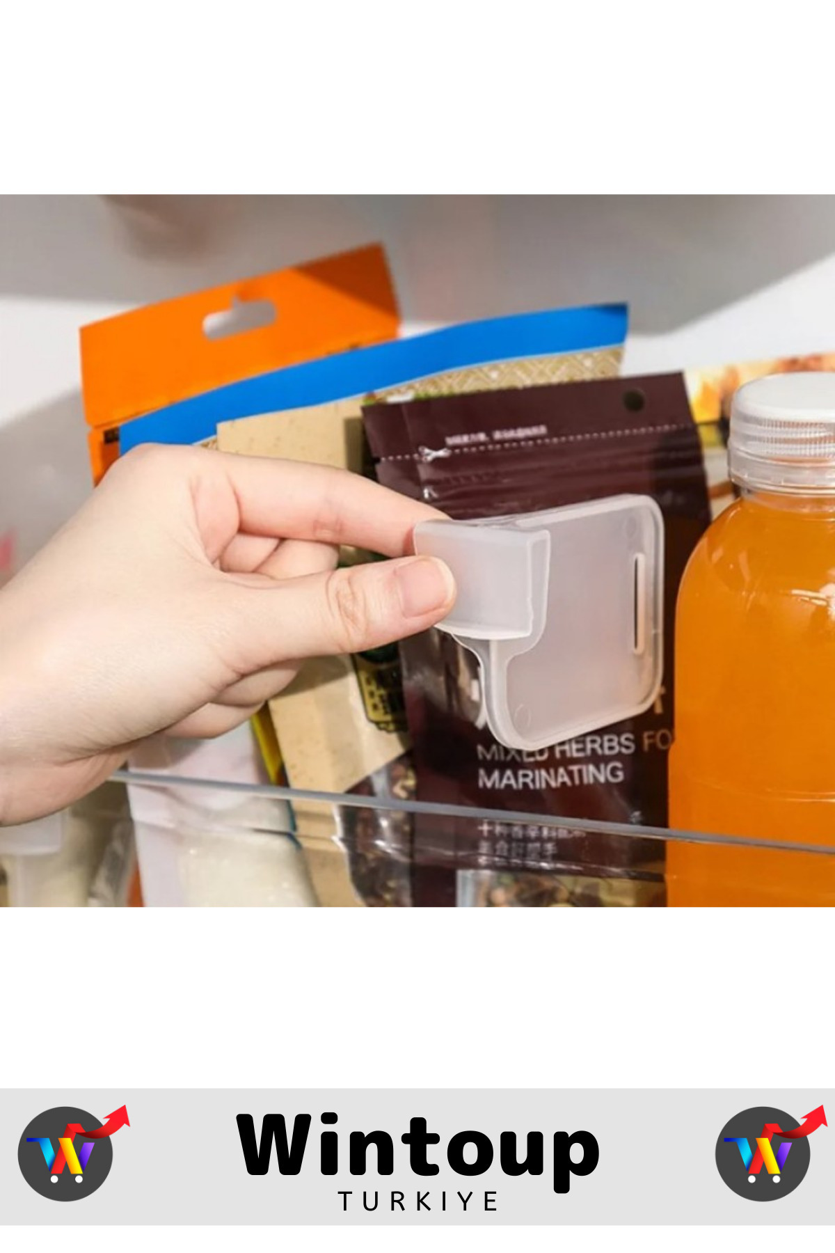 Wintoup-High Quality Compact Durable Plastic Refrigerator Rugs in Cabinet Multipurpose Shelf Separator 10 Pcs 4