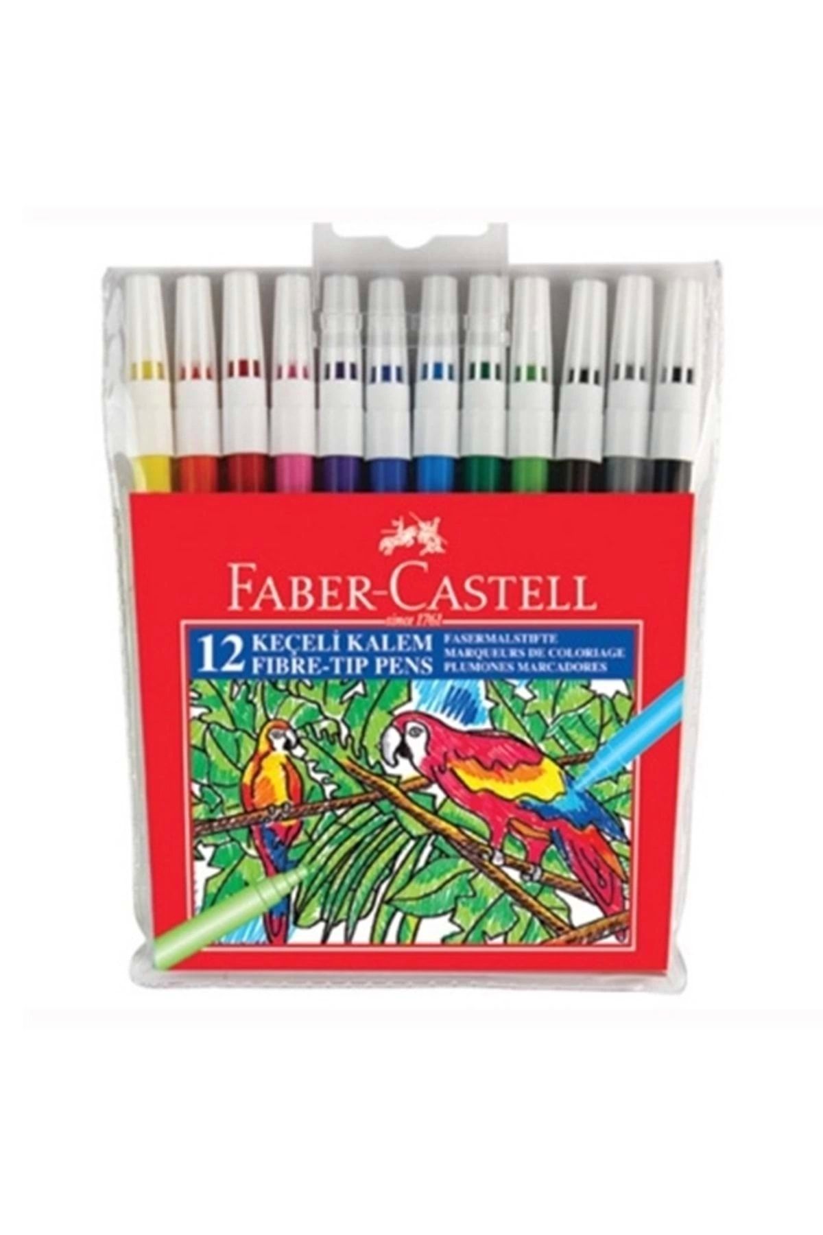 Faber Castell 12 Renk Yıkanabilir Keçeli Kalem / 5067155130