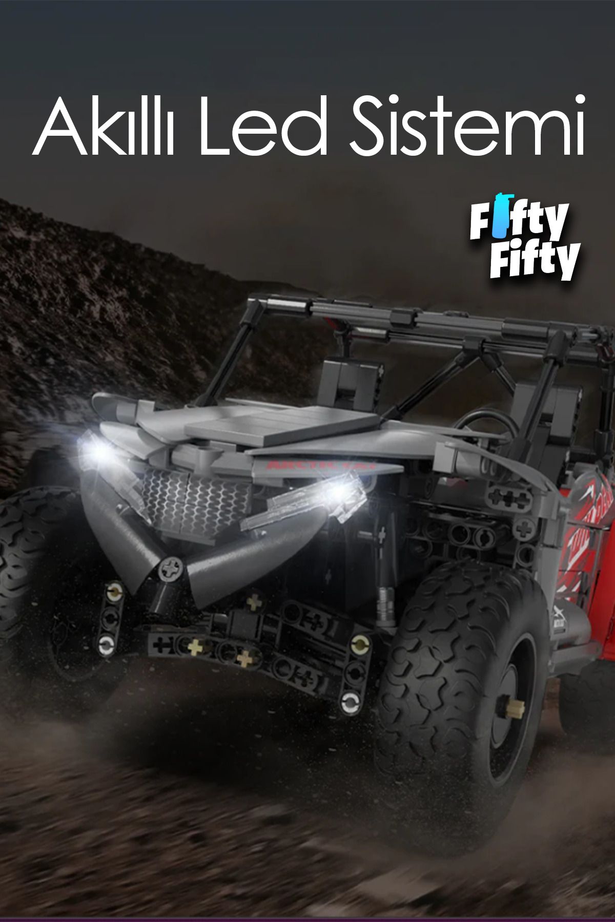 Vagonlife-Cada Arctic Cat Wildcat Xx -C62006W (686 Pieces) Remote Control Toy Construction Set 4