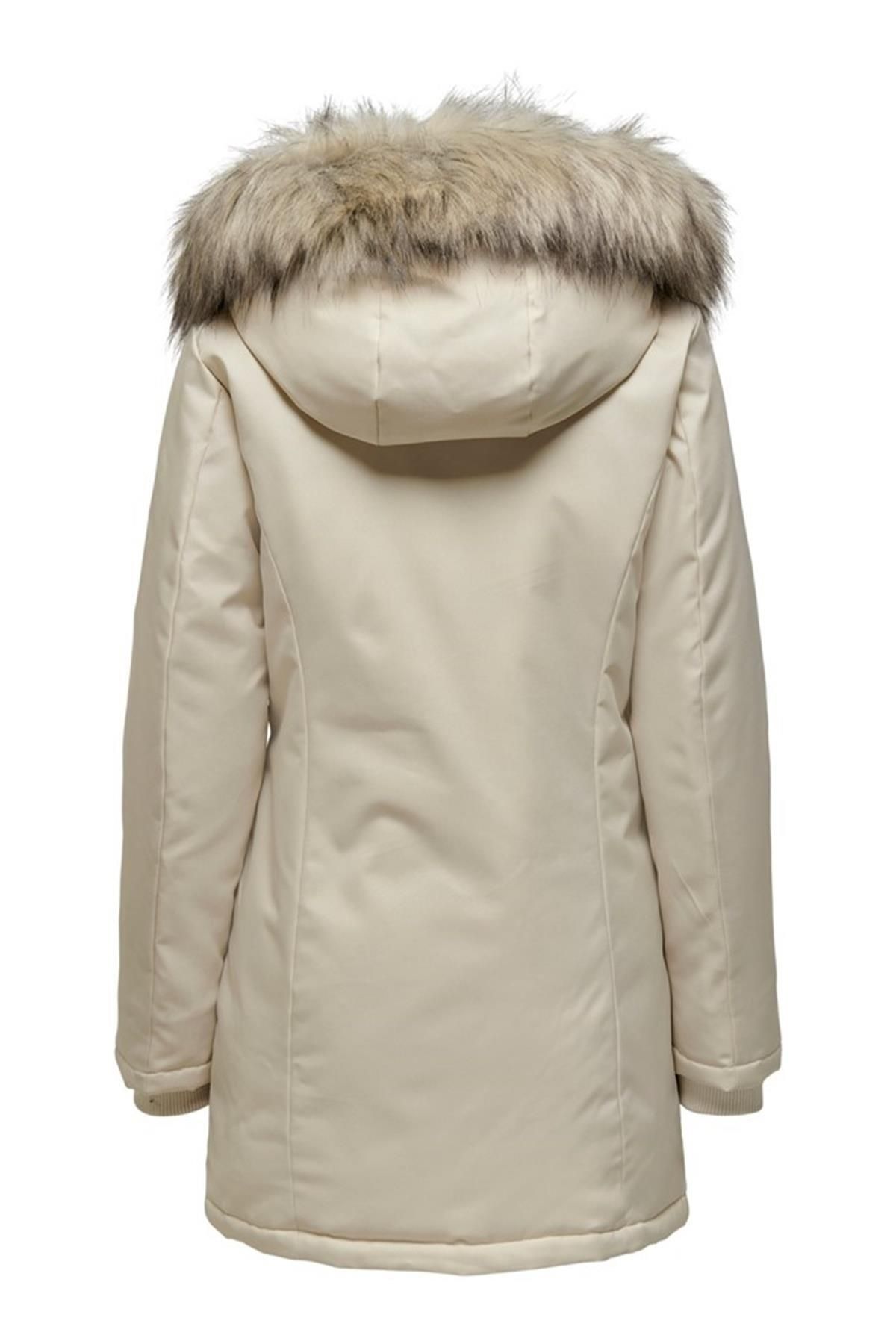 کاپشن نود زنانه Onlnewkaty Parka Cc Otw Beige ONLY