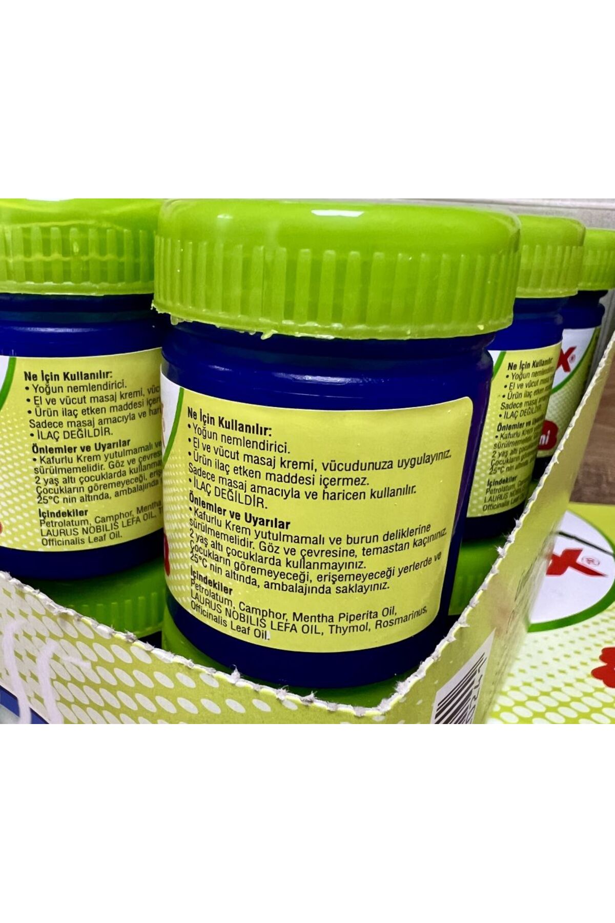 Kafurlu Masaj Kremi 40 gr 2 Ad. S.K.T 2029 — BNX 26 — تصویر 4 از 5