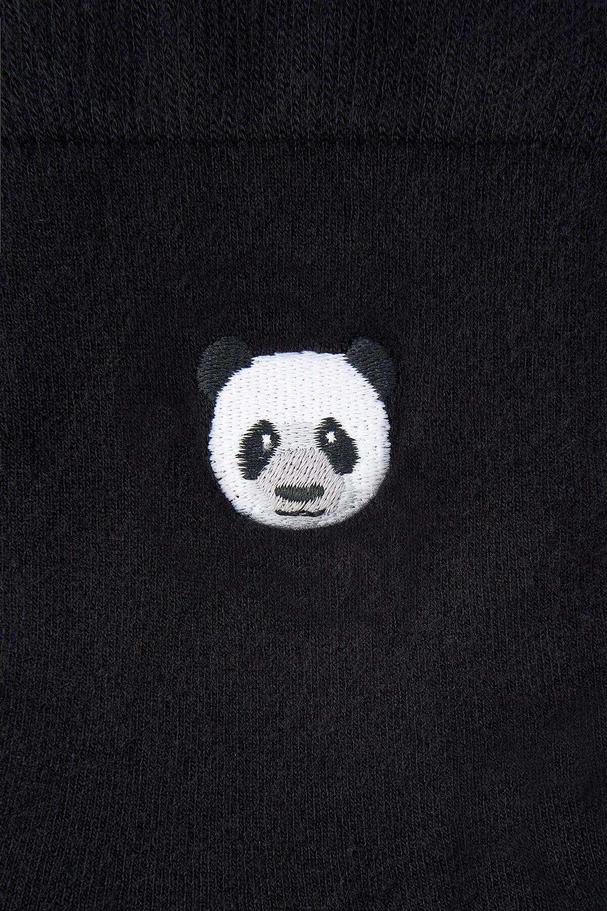 WWF Market-Чорапи от бамбук „Панда“ - черни 4