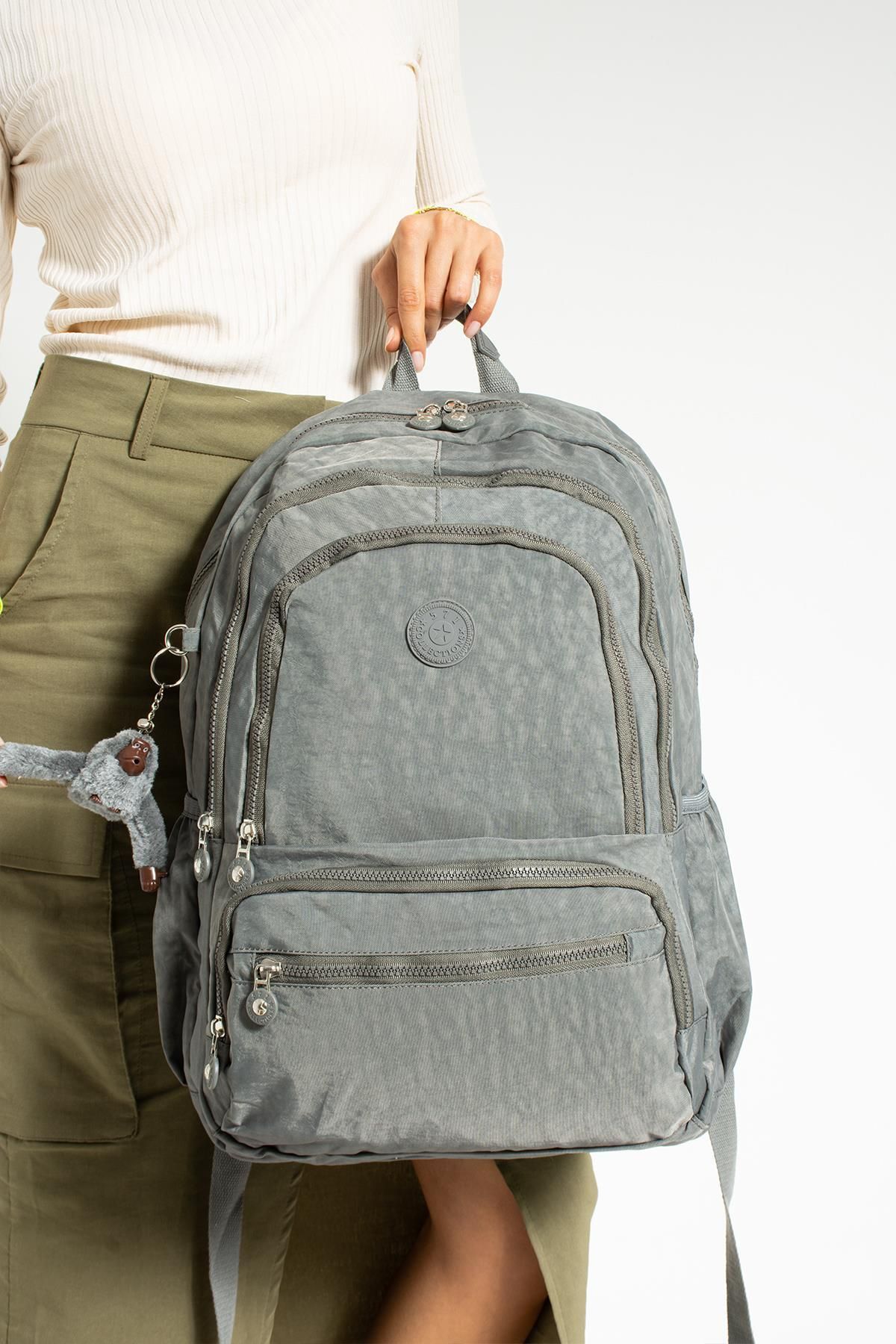 571 Collections Çanta-Rucsac unisex gri ultra ușor impermeabil - buzunare multiple (model: 571-1G) 2