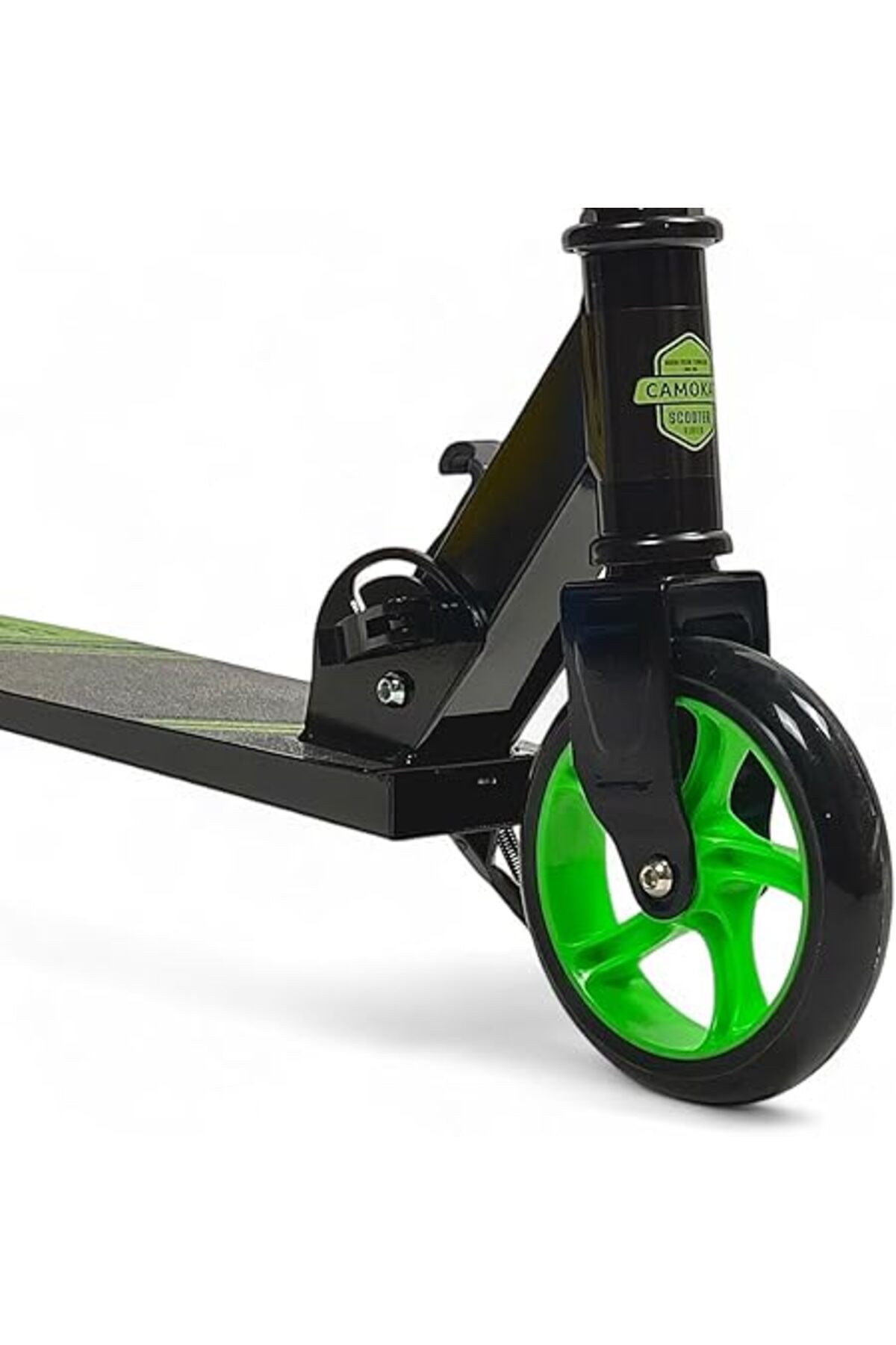 ALBADER-Kick Scooters for Kids, Adjustable Height Foldable Scooter, With Diameter Silent Wheels 3