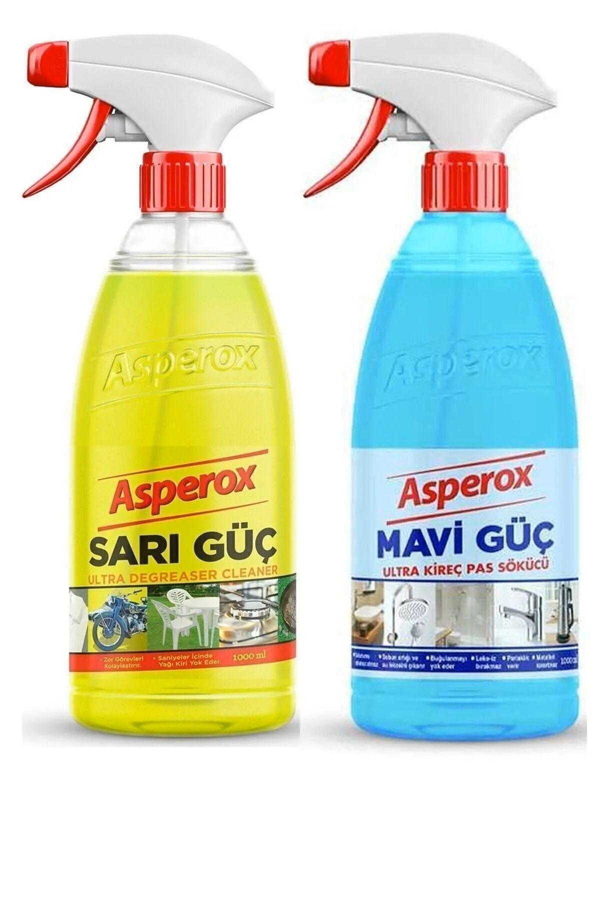 ASPEROX Sarı Güç ve Mavi Güç 2x1000ml