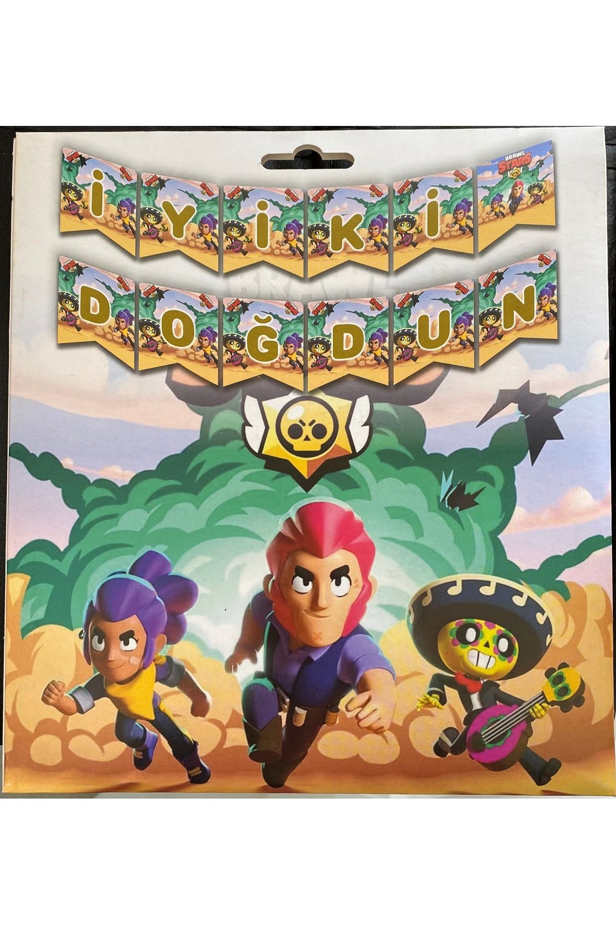 BRAWL STARS Temalı İyi ki Doğdun Banner