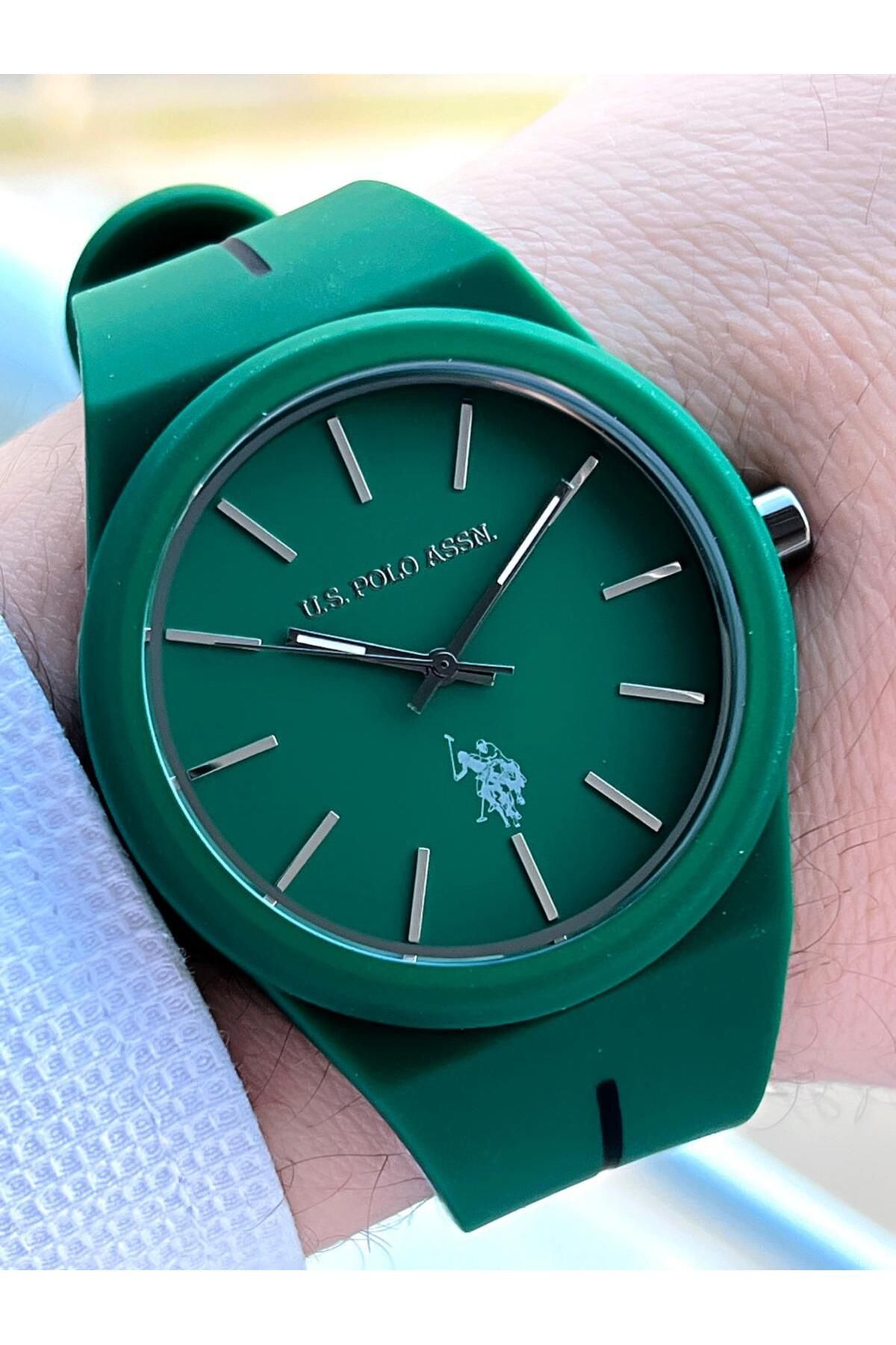ساعت مچی مردانه ورزشی ضد آب U.S.POLO ASSN Silicone Band 3 Atm U.SPA.1110.E03 U.S. Polo Assn.