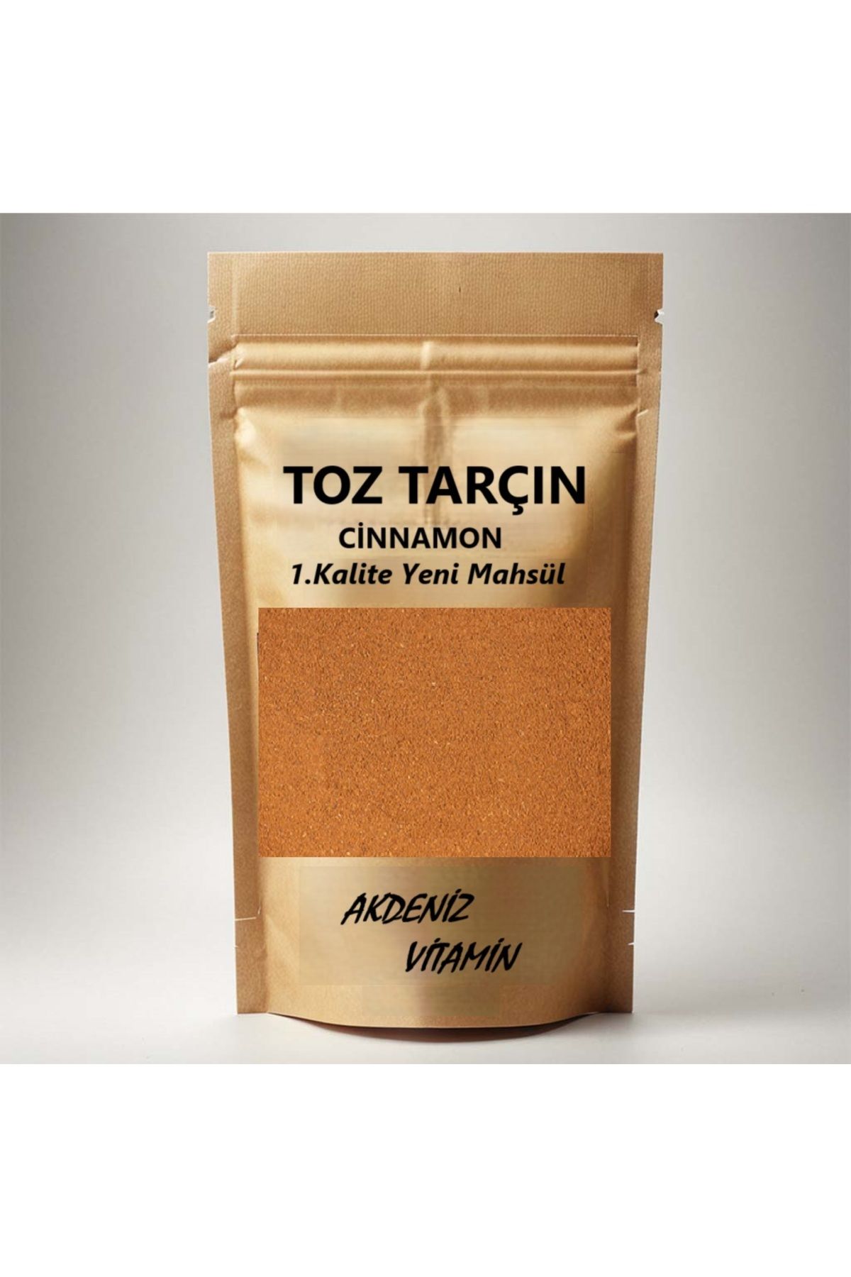 AKDENİZ VİTAMİN Toz Tarçın 300 gr Taze öğütülmüş Saf