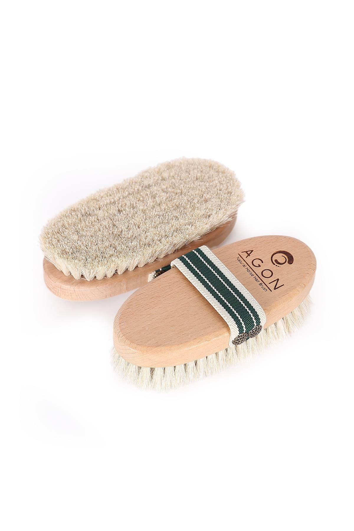 Agon-Anti-Cellulite Massage Oil, Horsehair Cellulite Brush and Wooden Massage Tool Set 3