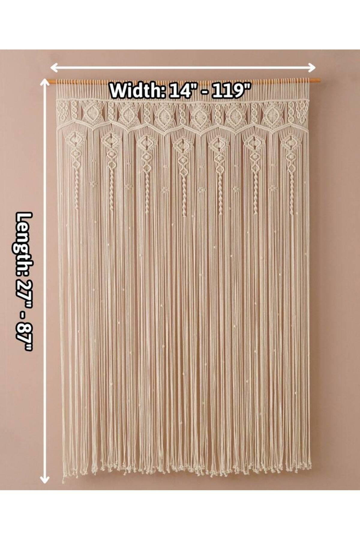 MEGAHOBİEVİ-Macrame Curtain 1