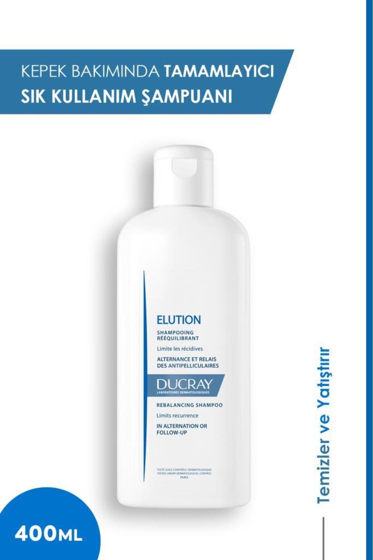 Ducray Elution Şampuan 400 ml-1