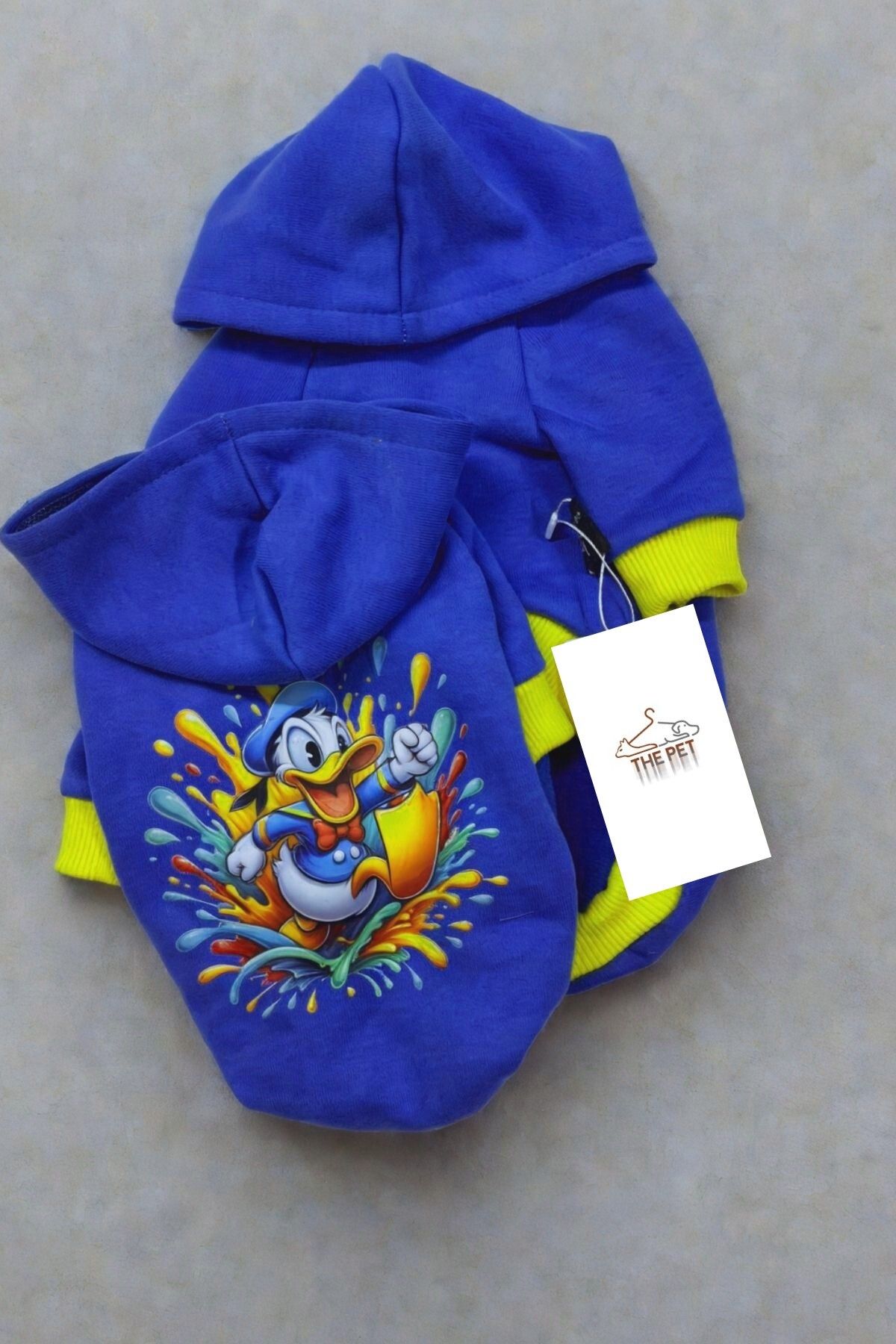 Thepetgiyim-A Joyful Touch for Your Dog: Donald Duck Pattern Sweat 1