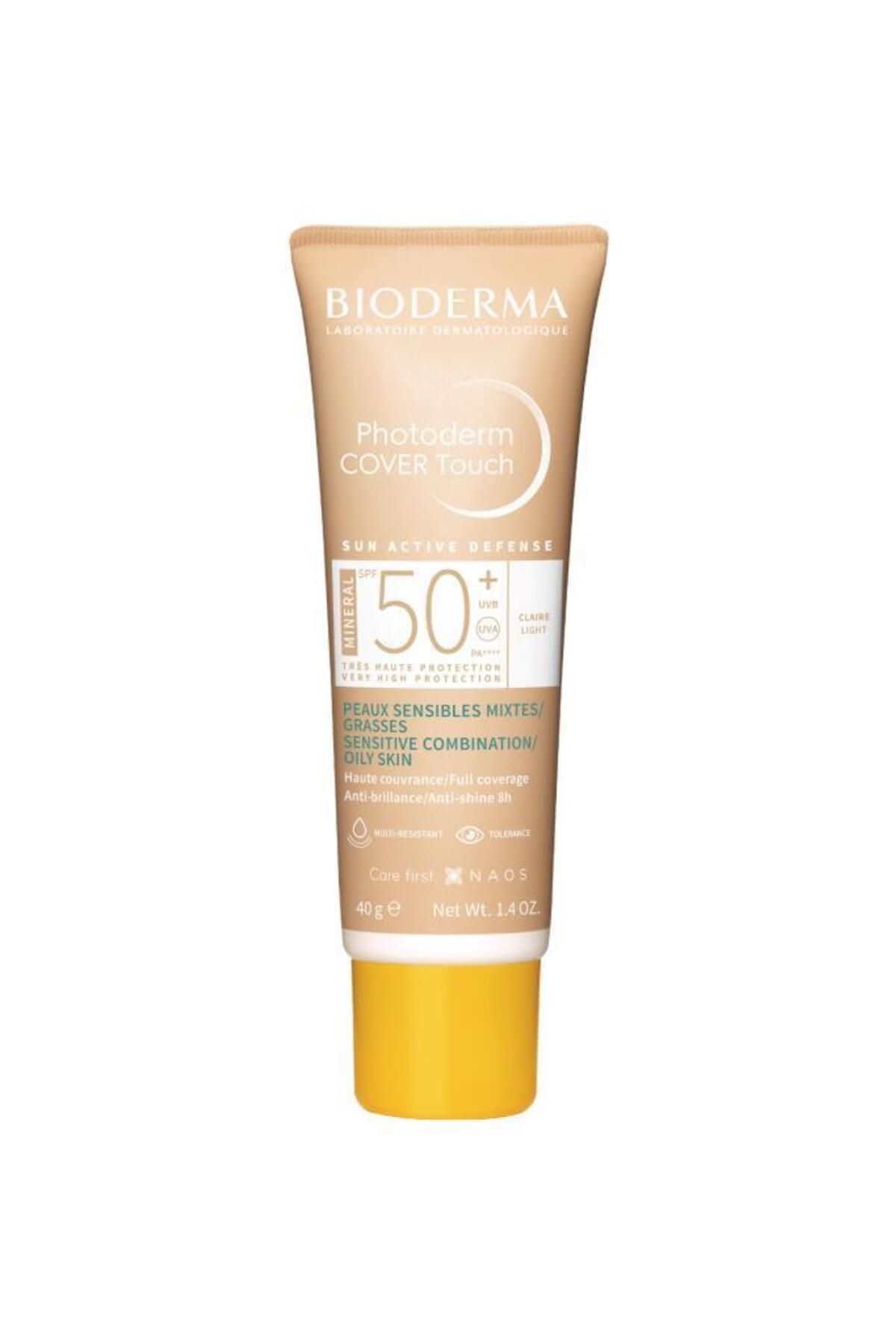 کاور فتودرم بایودرما تاچ Spf 50 Light 40 گرم