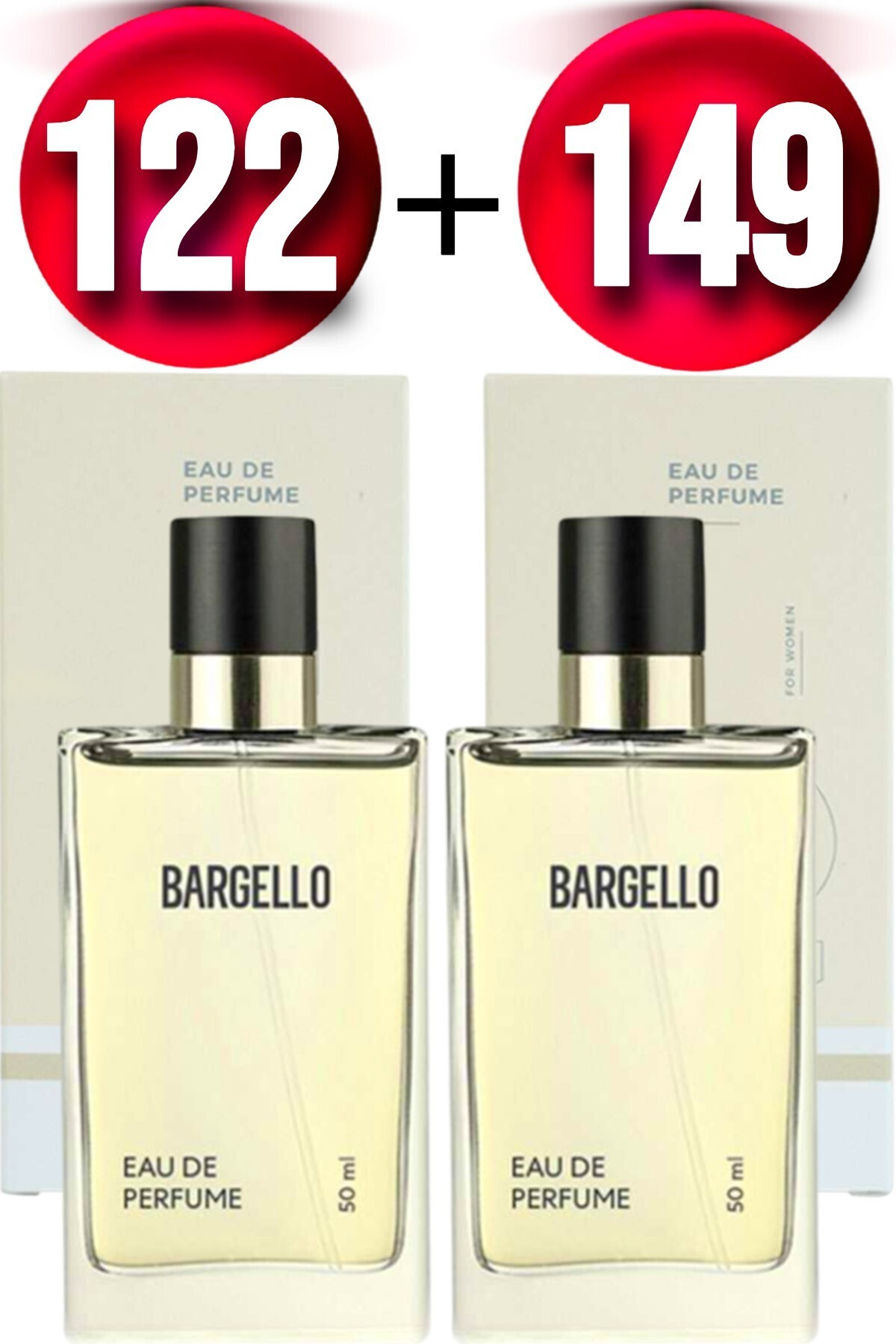Bargello Parfüm 122 Kadın Oriental 50 ml Edp + Bargello 149 Floral Kadın Parfüm 50 ML EDP — afrs002027