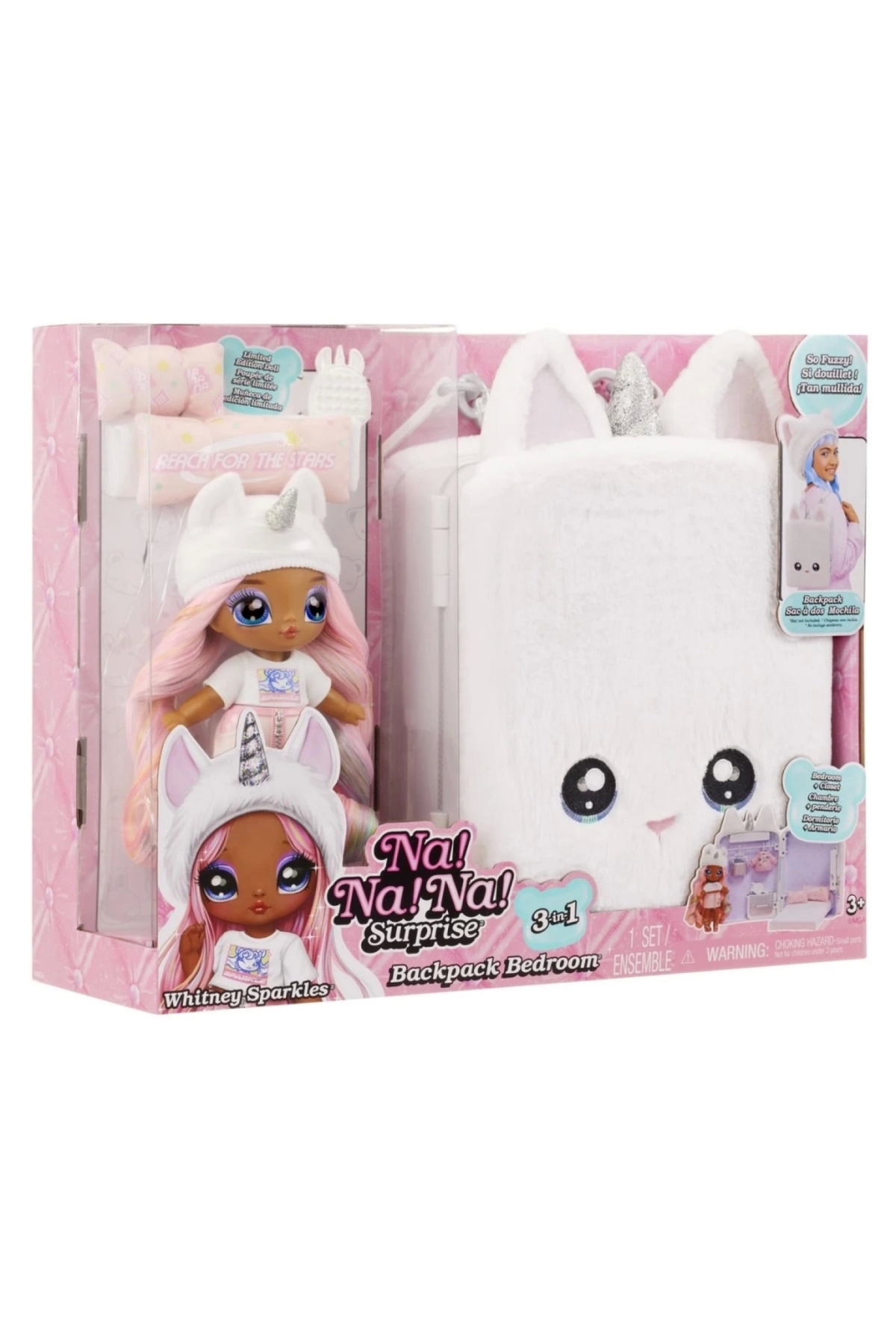 نسی‌ورلد نه! نه! نه! سورپرایز ۳ در ۱ کوله‌پشتی بزرگ ویتنی اسپارکلز