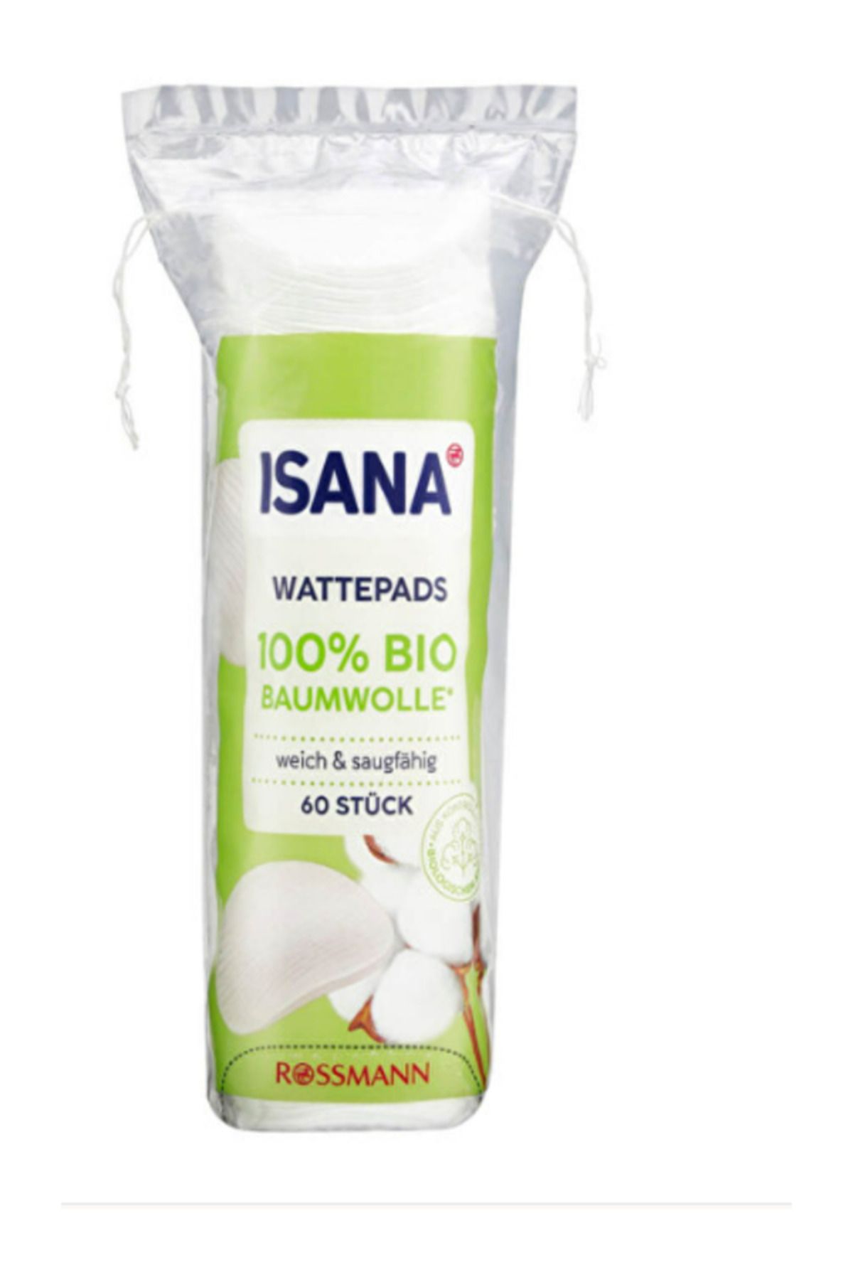 Isana Professional Isana Organik Disk Pamuk 60'lı