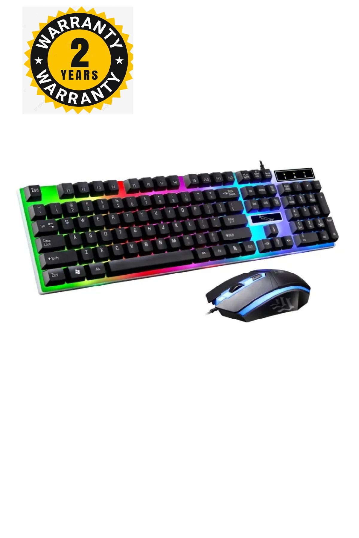 SUMBAT Q Türkçe Işıklı RGB Gaming Oyuncu Klavye Mouse Set