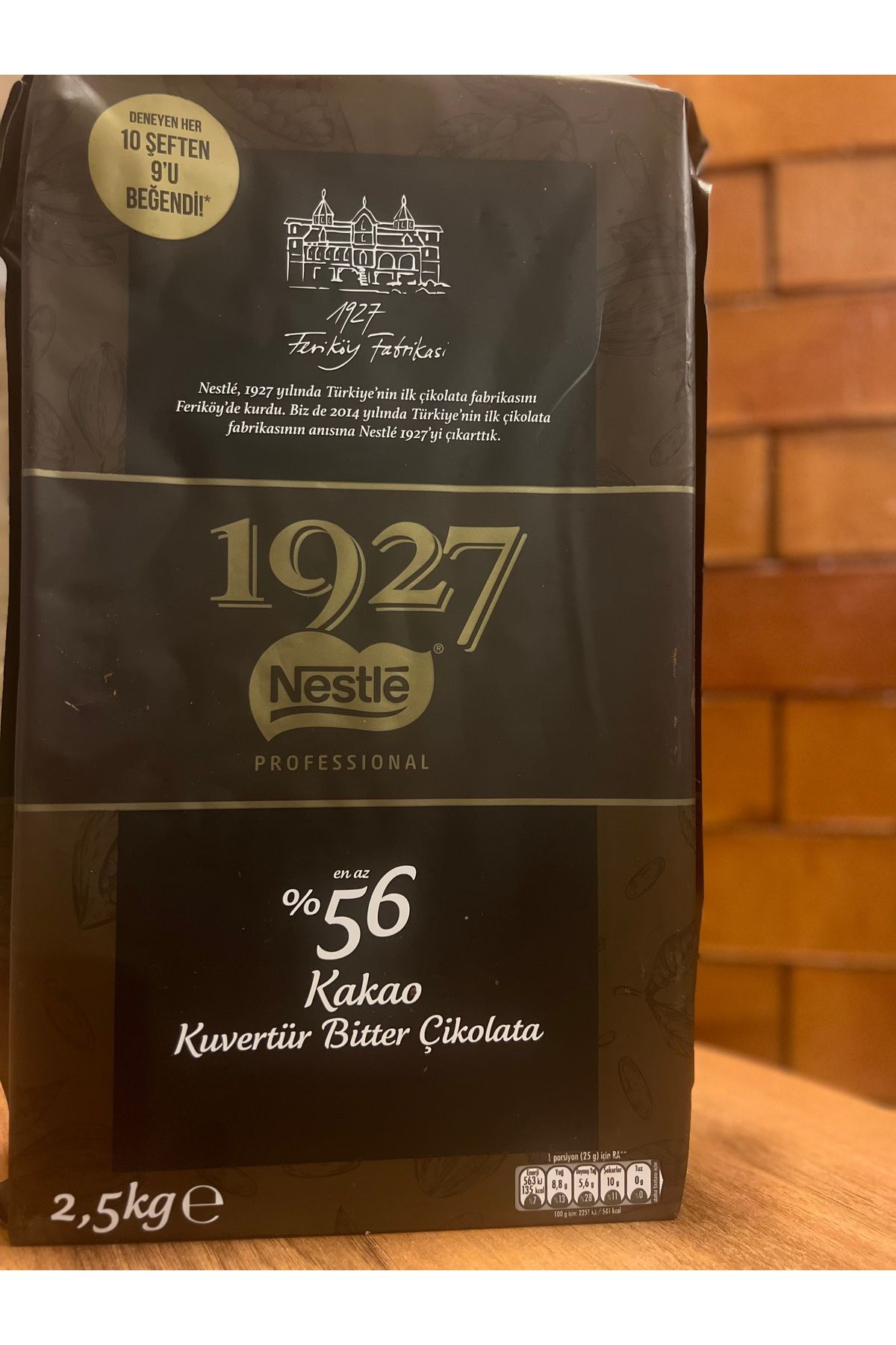 Nestle Kuvertür Bitter 2.5 kg