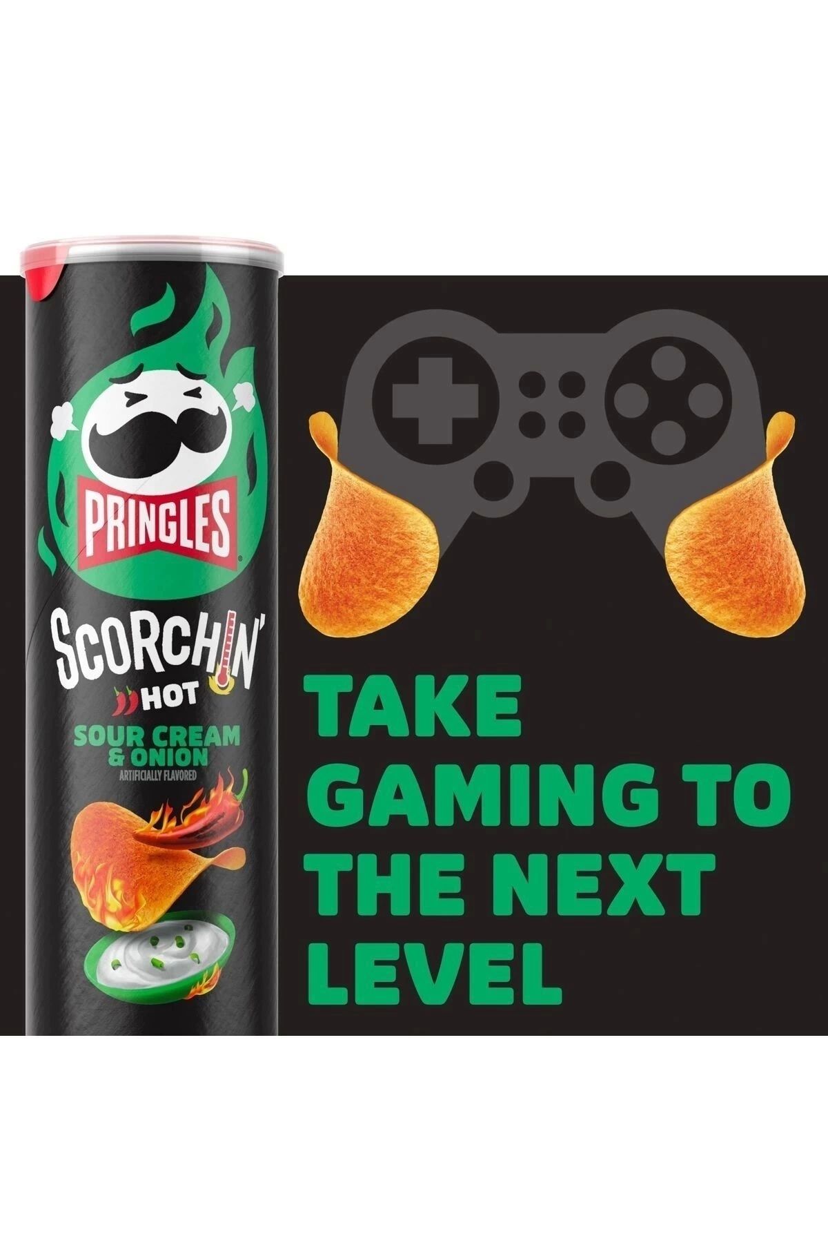 Pringles Prıngles Scorchın Hot Sour Cream & Onıon 158 gr