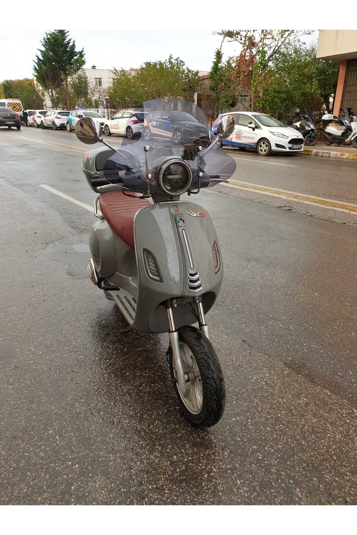 RKS Pride 125 Siperlik Ön Cam 2023-2025 Model 39cm Füme Renkli 4mm APARAT GÖNDERİLMEYECEK