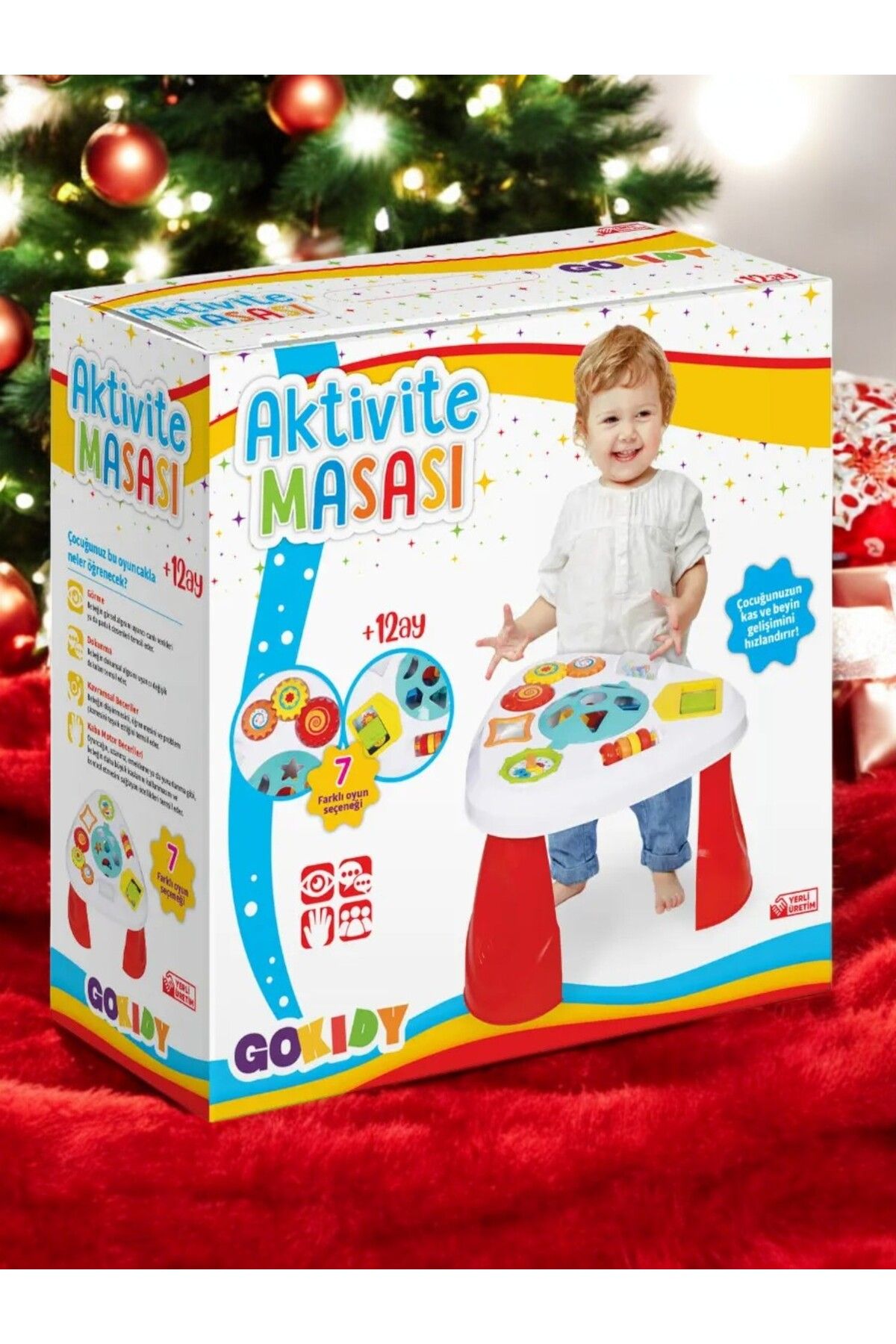 Gokidy İlk Yaş Aktivite Masası