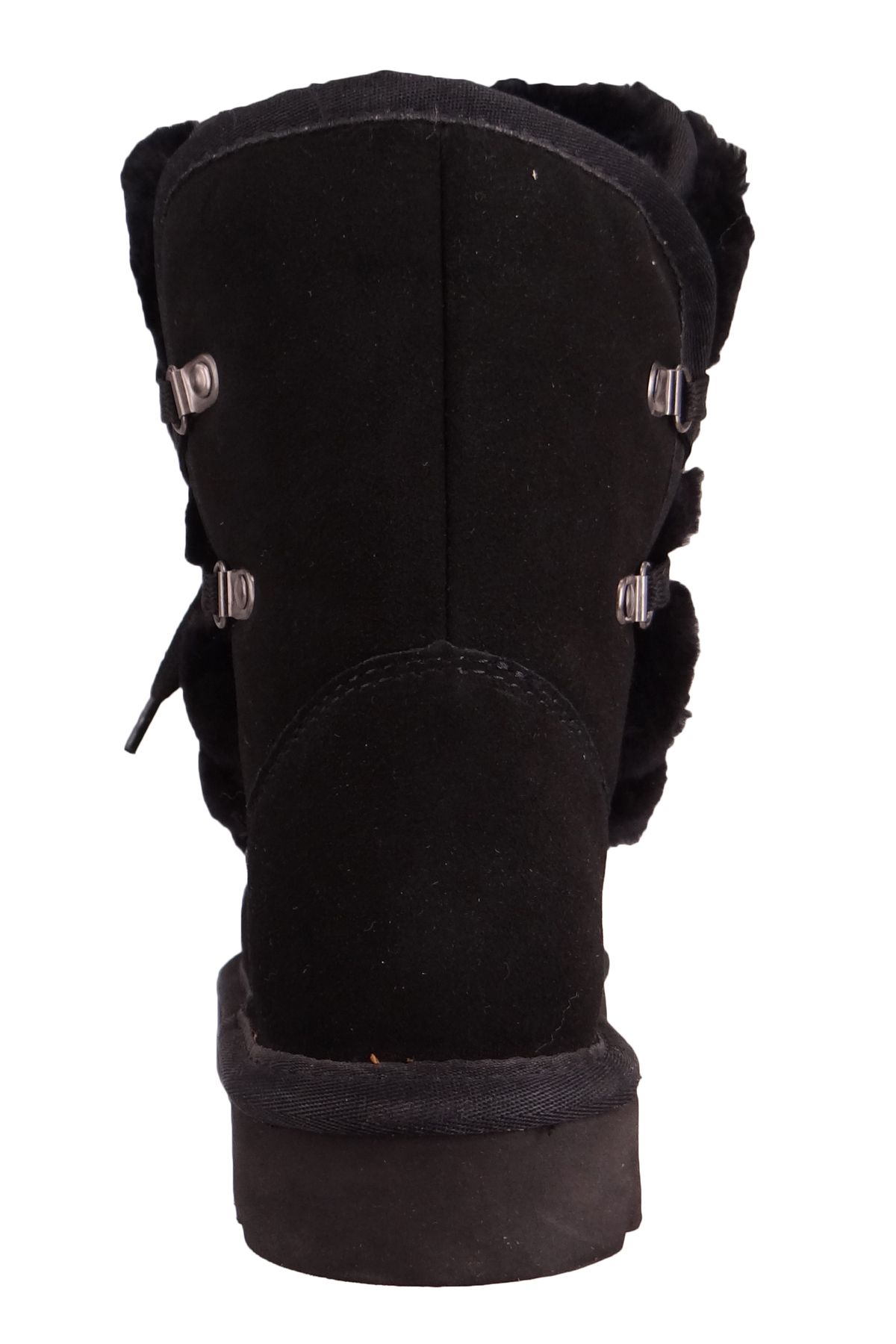 Warmbat Australia-Damen Stiefel Stiefel Moonbi MBI 3260 Schwarz 99 Black Wildleder / Suede 4