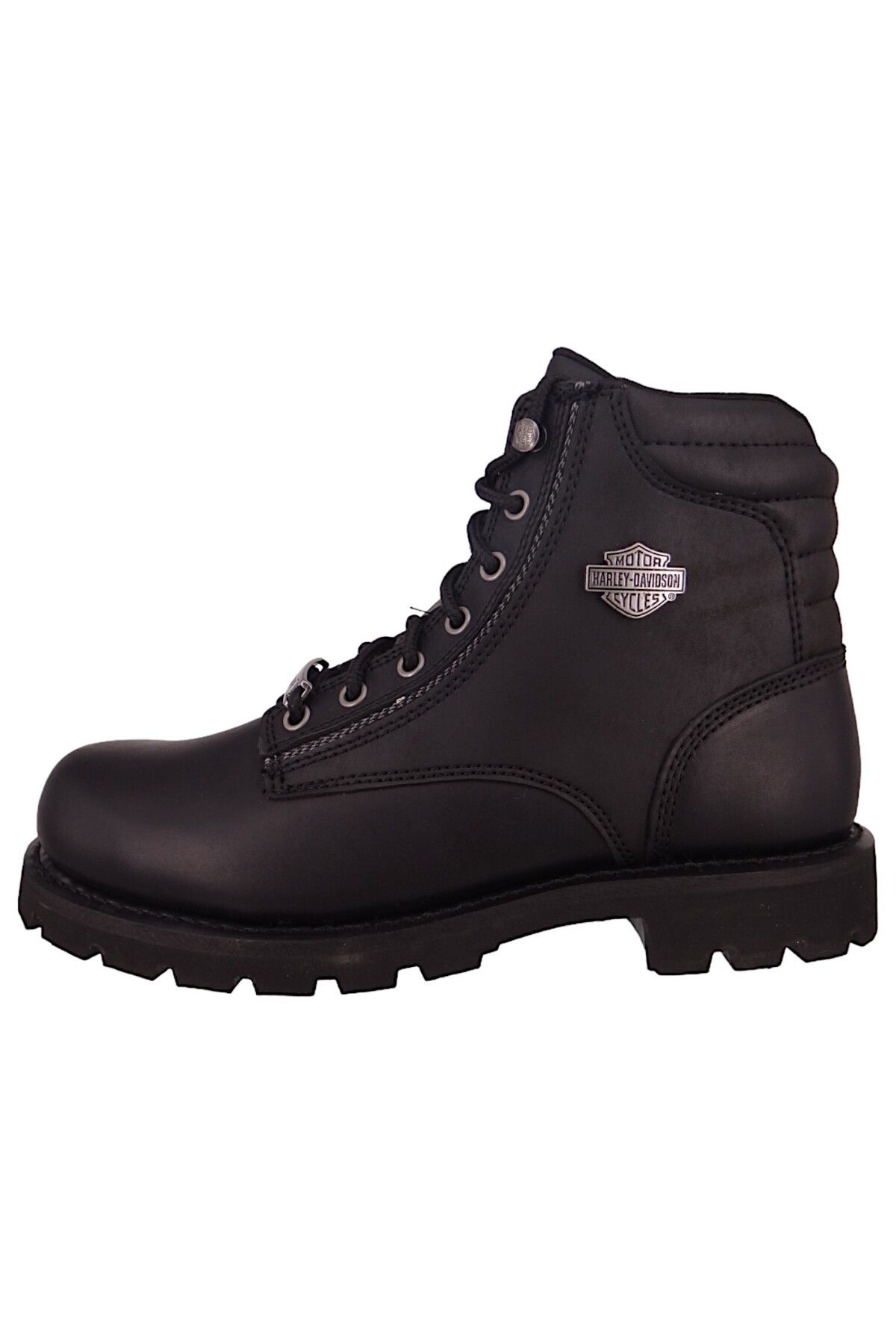 Harley Davidson-Herren Bikerboots Stiefelette Clarkson D93862 Schwarz Black Leder/Synthetik 3