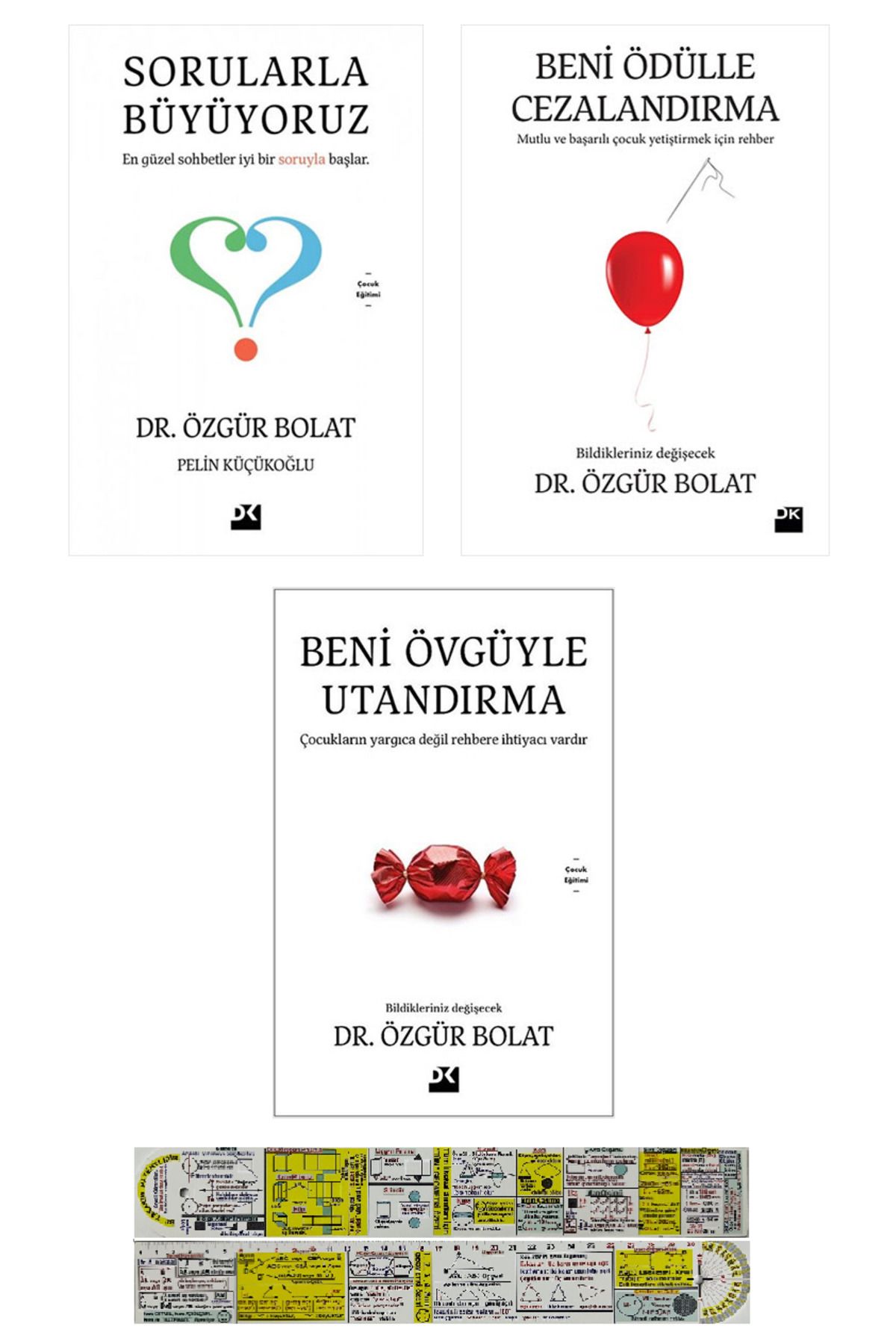 Doğan Kitap Özgür Bolat 3 Kitap Set - Beni Ödülle Cezalandırma-Sorularla Büyüyoruz-Beni Övgüyle Utandırma