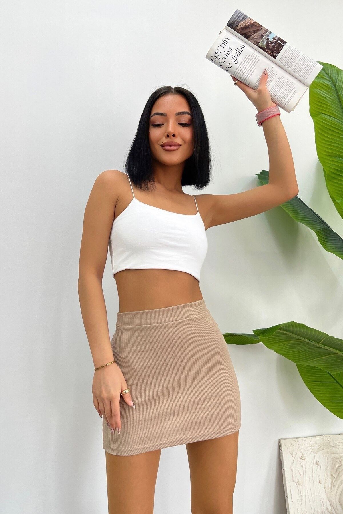 KaSheHa-Mini Camisole Skirt 1