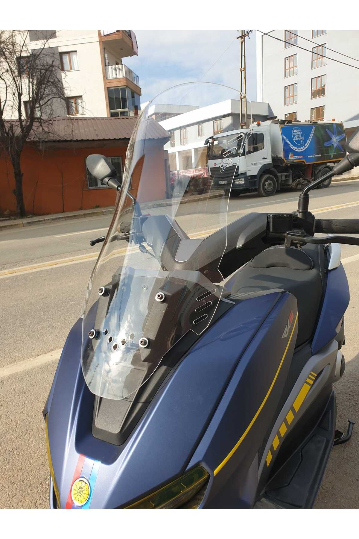 RKS Vieste 249 Siperlik Ön Cam 2022-2025 Model 75cm Şeffaf Renkli 4mm UZUN CAM