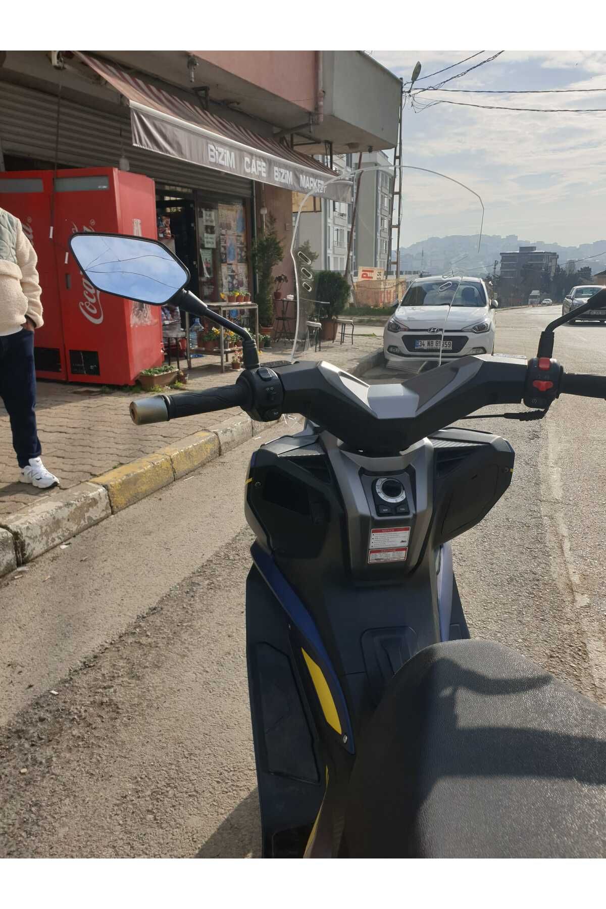 RKS Vieste 249 Siperlik Ön Cam 2022-2025 Model 75cm Şeffaf Renkli 4mm UZUN CAM
