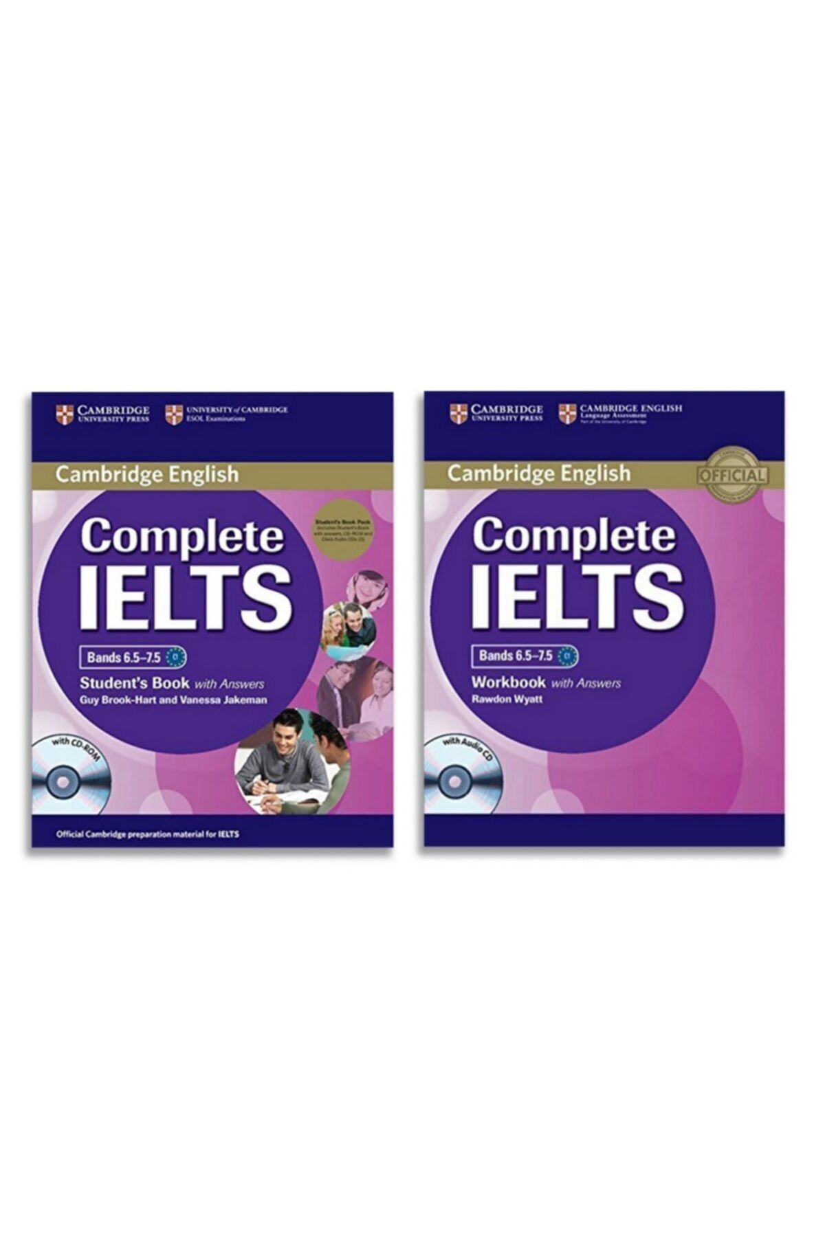 Cambridge University Press-Ielts Bands 6.5-7.5 Student's Book - Without Key Workbook, Answers, Cd-Rom Audio Cd 1