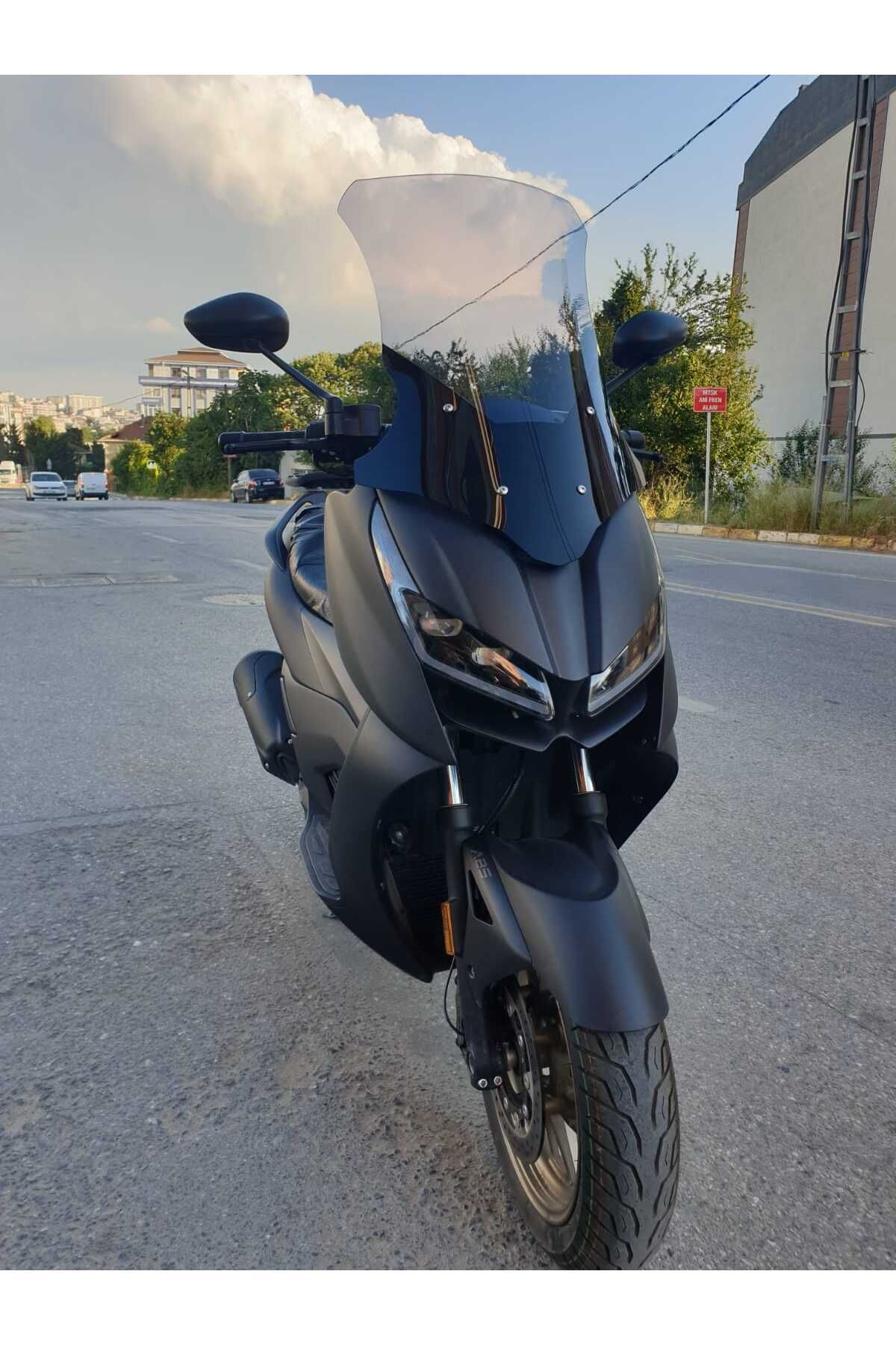 RKS RZ 250 S Siperlik Ön Cam 2022-2025 Model 68cm Füme Renkli 4mm UZUN CAM