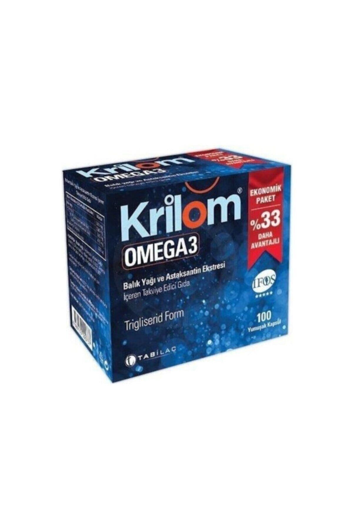 Krilom-Omega-3 100 - Soft Capsule Tablet 1