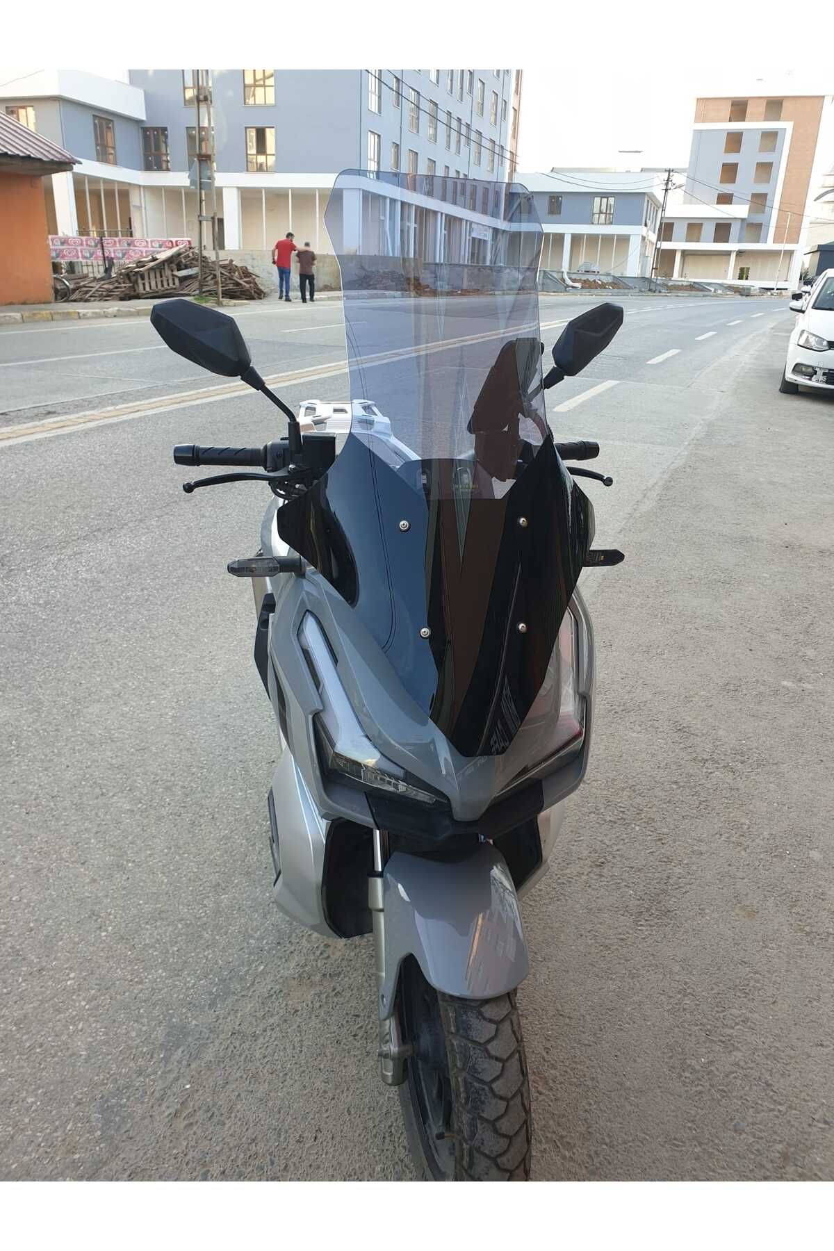 RKS Veloce 150 Siperlik Ön Cam 2023-2025 Model 78cm Füme Renkli 4mm UZUN CAM