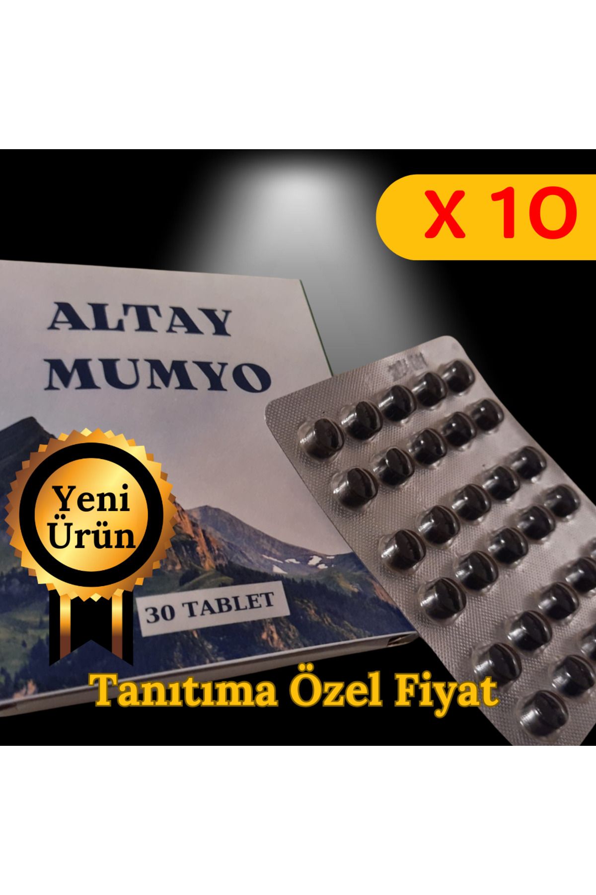 ALTAY MUMYO Saf Mumiyo 30'lu Tablet 10'lu Set