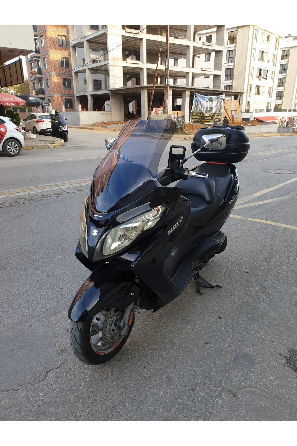 Suzuki Burgman 400 K7 Siperlik Ön Cam 2007 2015 Model 70cm Füme Renkli 4mm